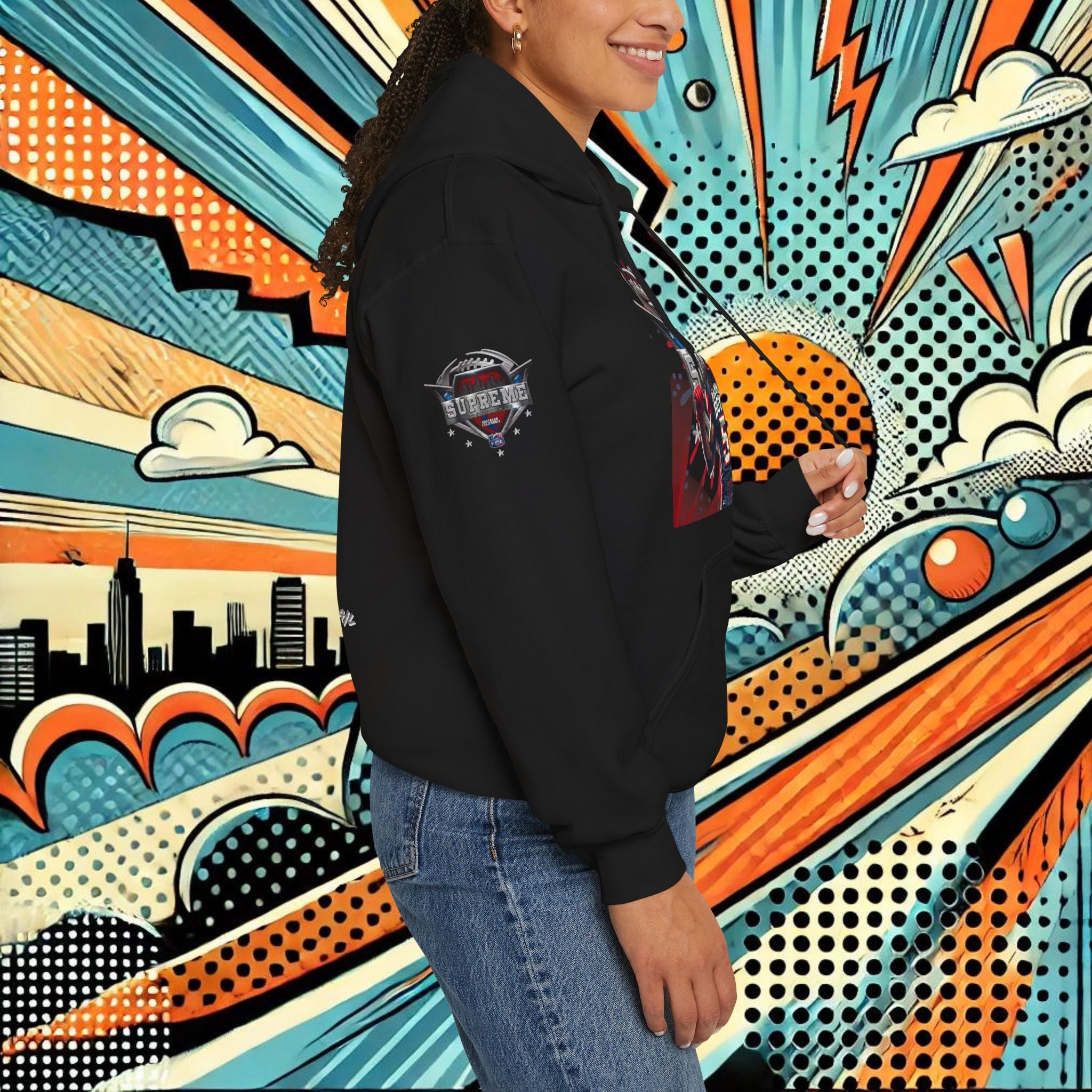 Hammer Boy Hoodie (Silver Hammer)