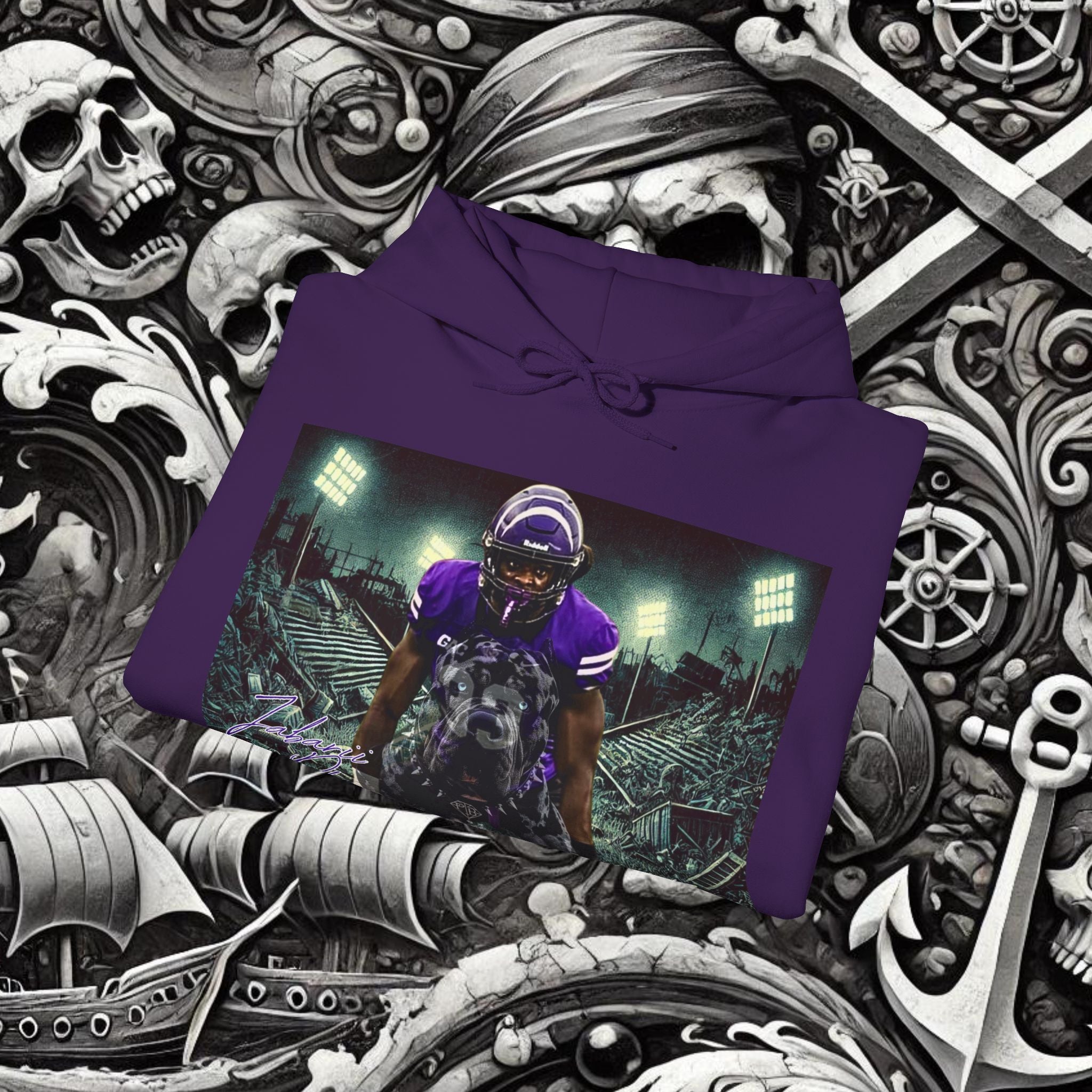 Jabarii Pharms #33 Hammers Custom Collabs Hoodie