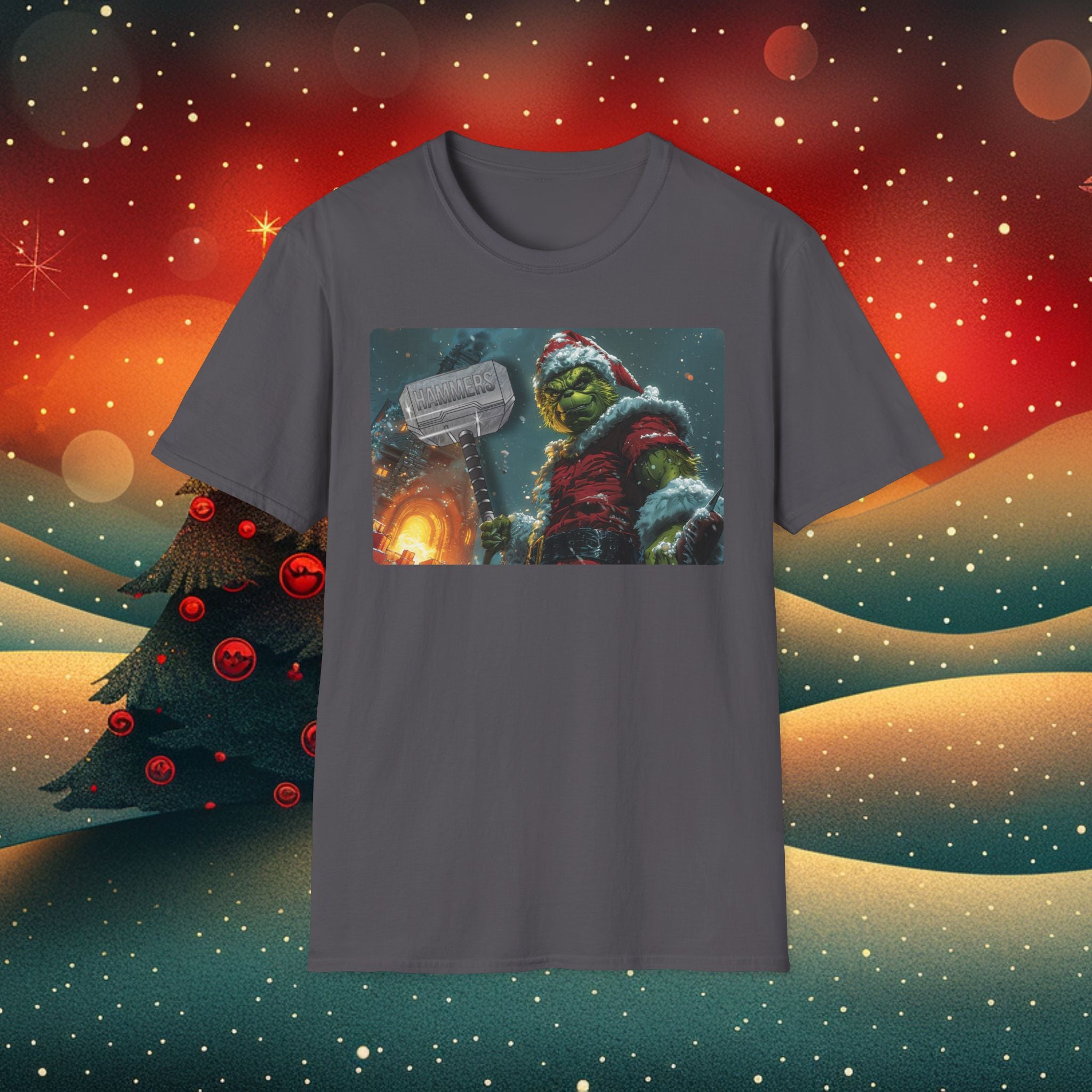 Hammers The Grinch T-Shirt  #1