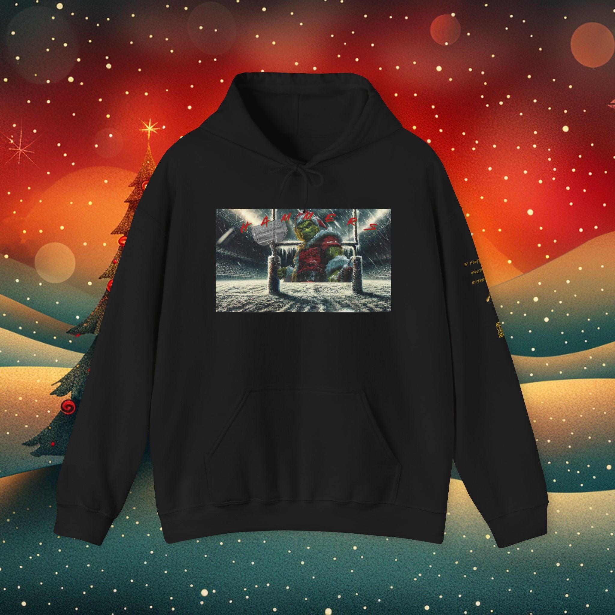 Hammers Grinch Hoodie #3