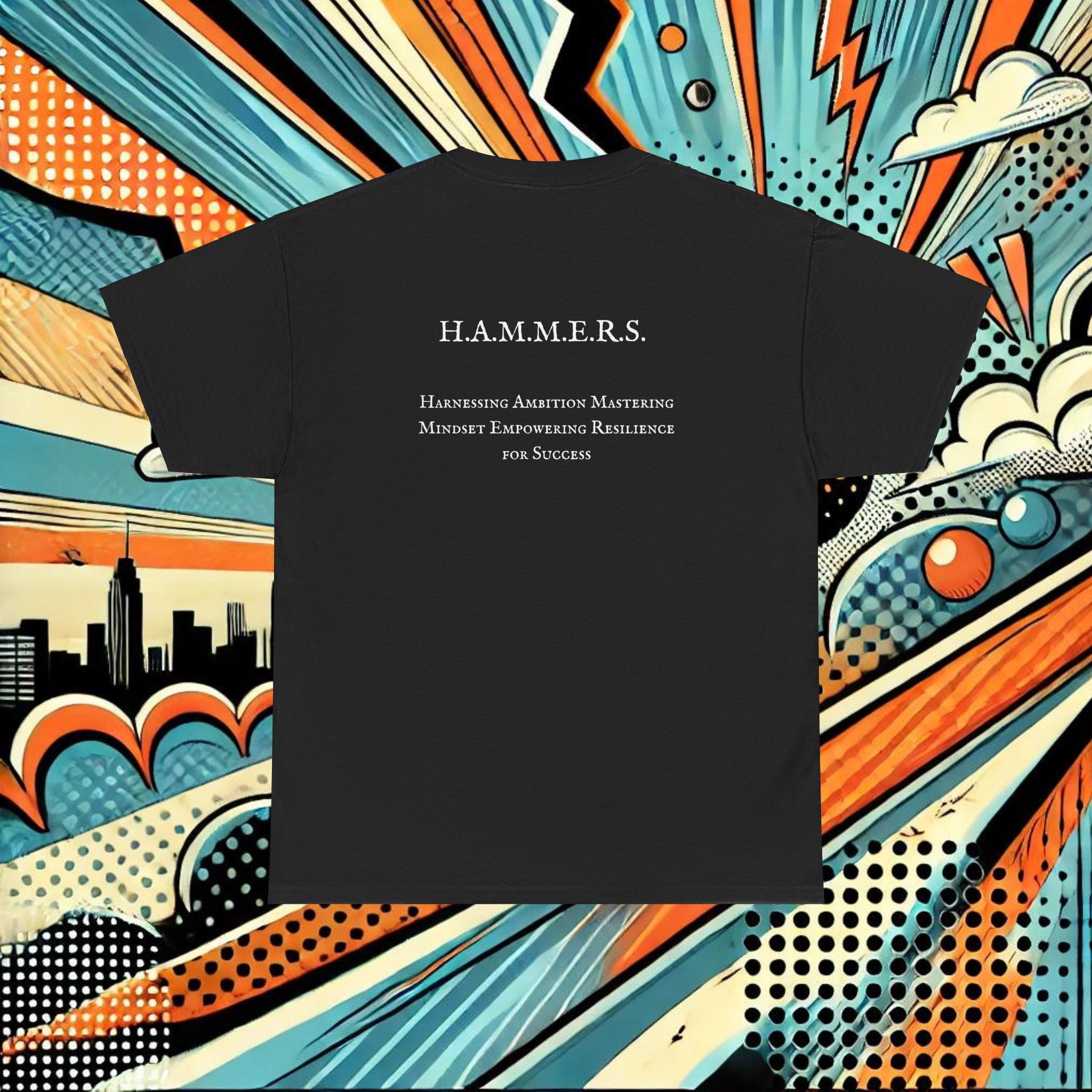 H.A.M.M.E.R.S Acronym Heavy Cotton Tee