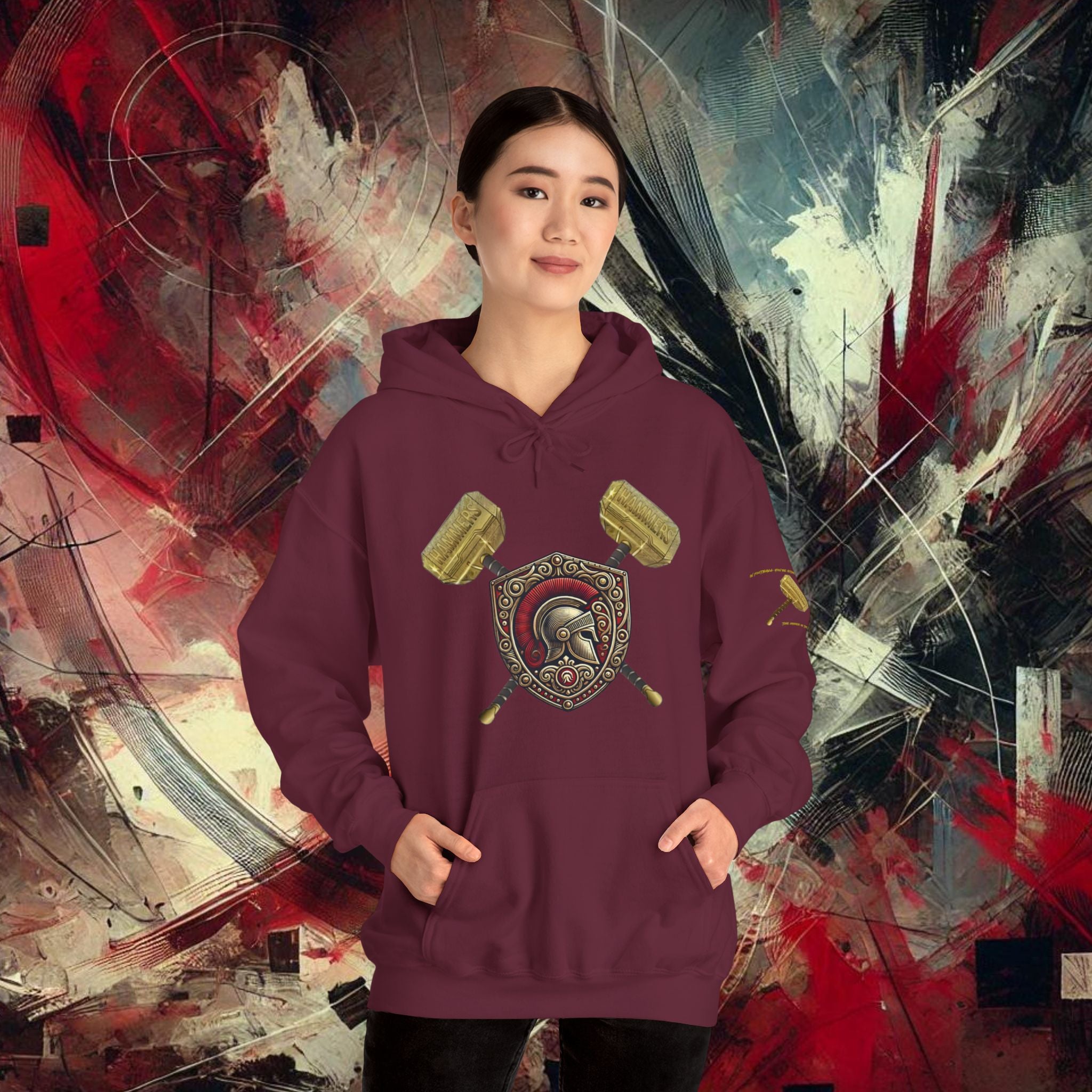 SoCal Trojans Hammers n Shield Hoodie