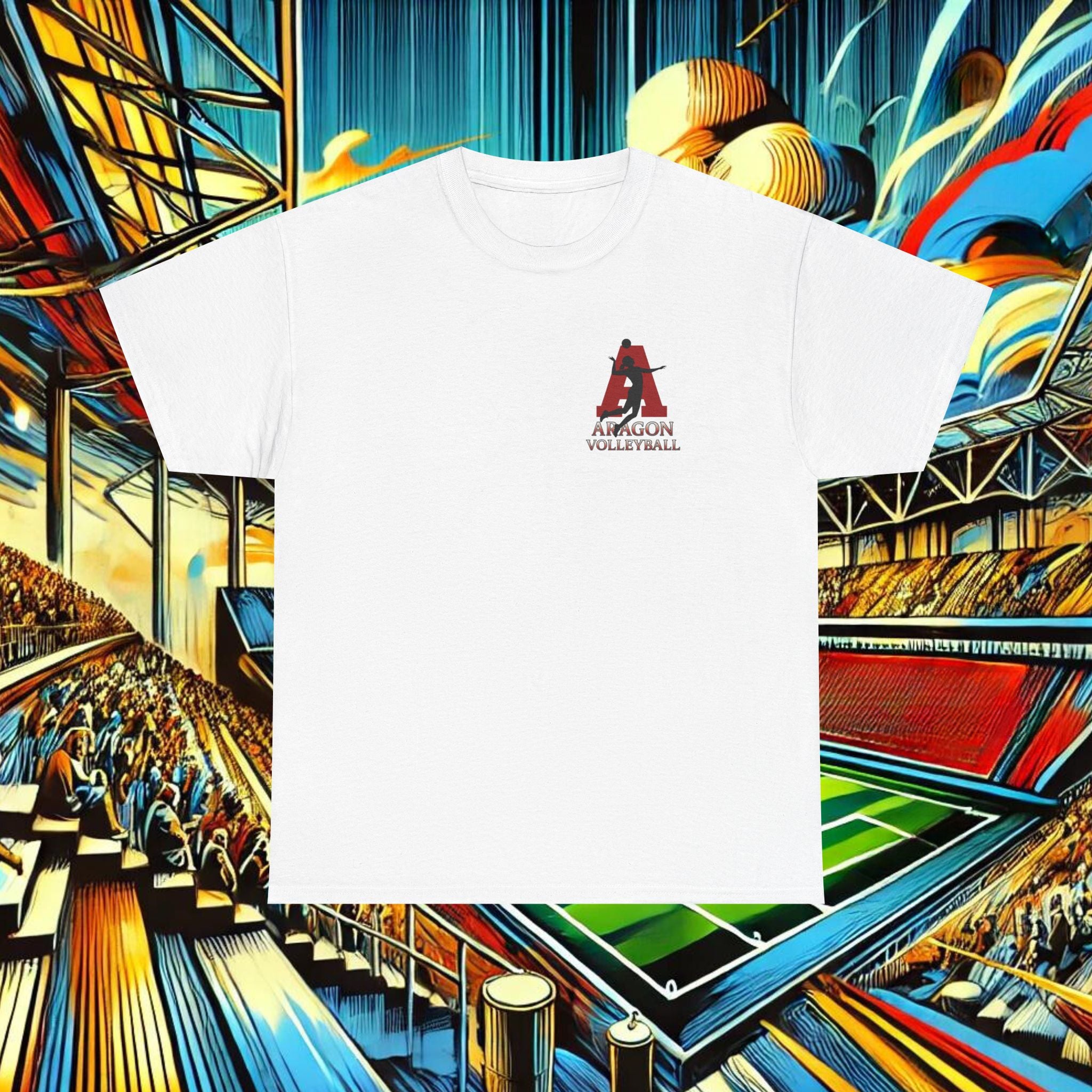 Aragon Dons Volleyball Powered by Hammers T-Shirt