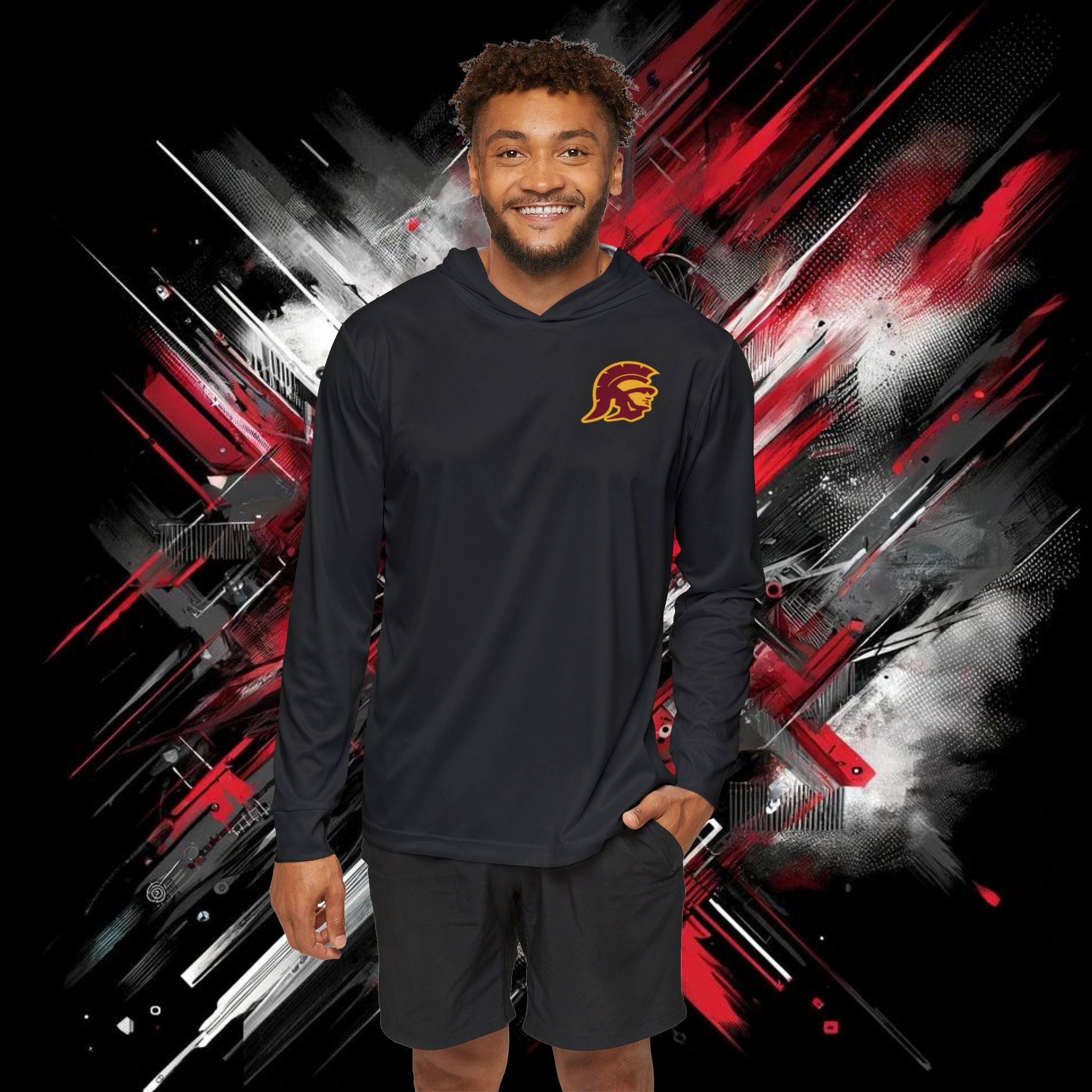 Hammers Trojans Sports Warmup Hoodie