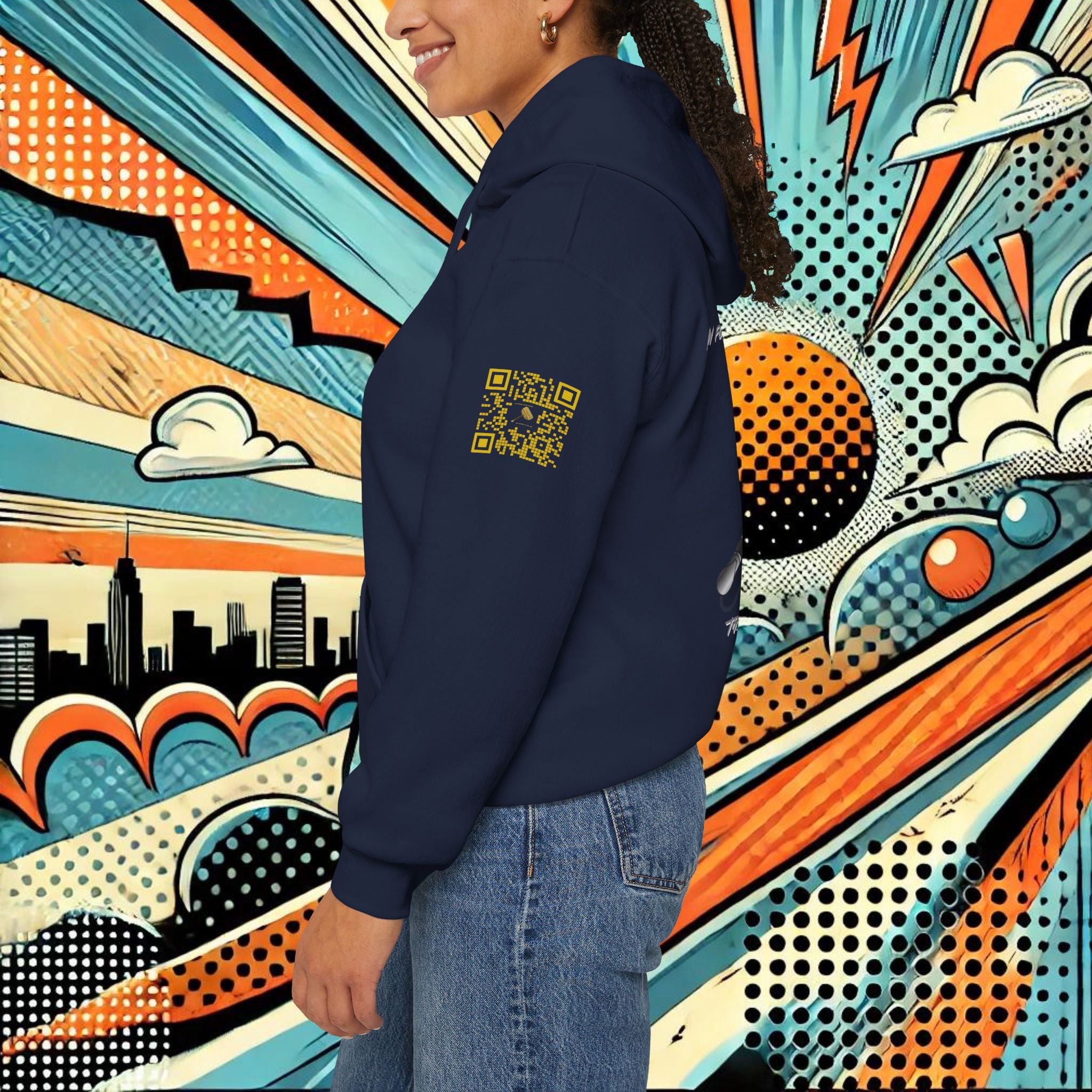 Hammer Boy Hoodie (Silver Hammer)