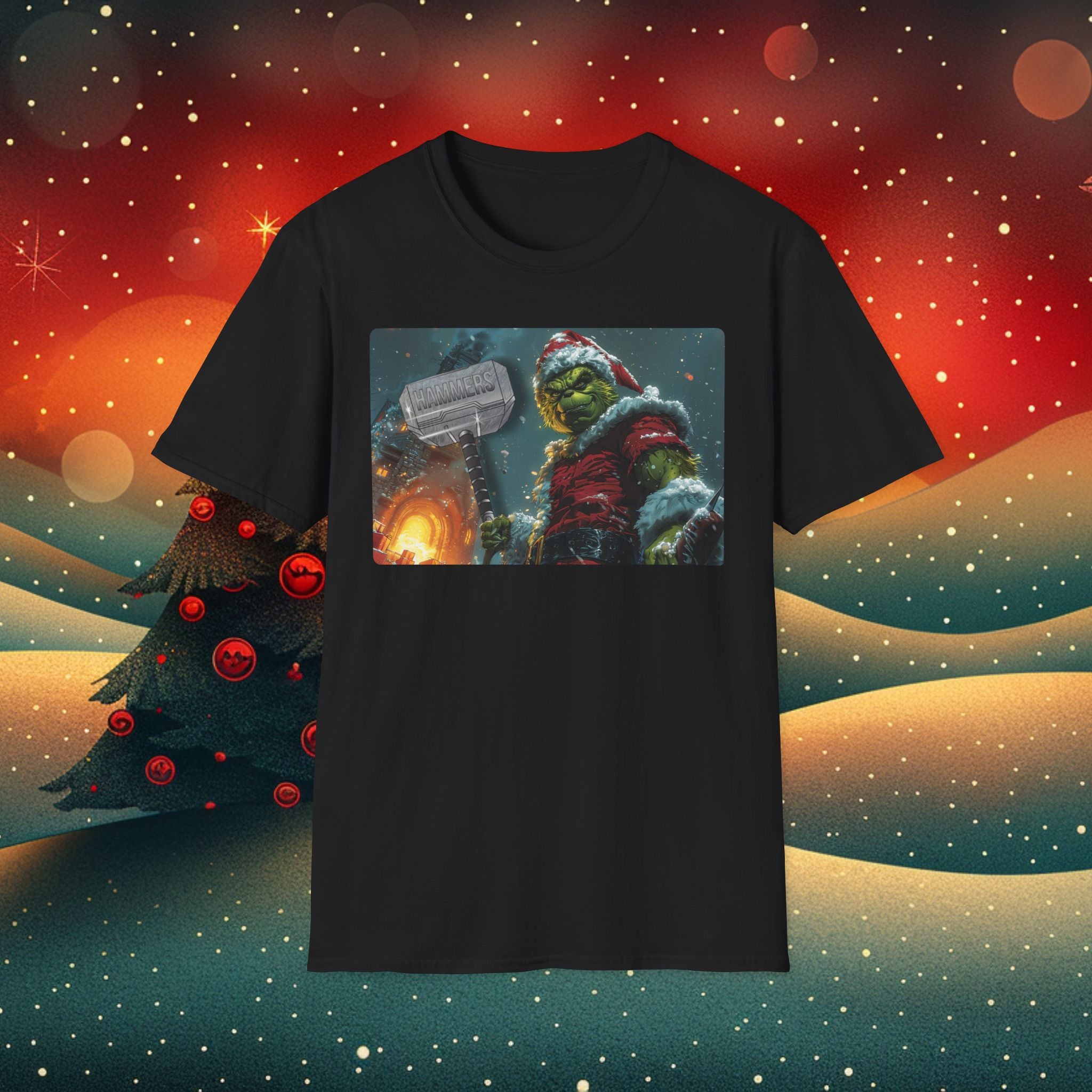 Hammers The Grinch T-Shirt  #1