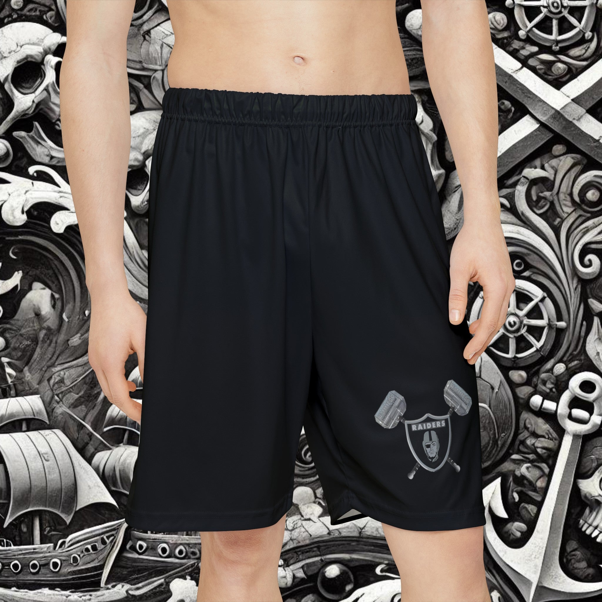 H.AM.M.E.R.S. Raiders Sports Shorts (AOP)