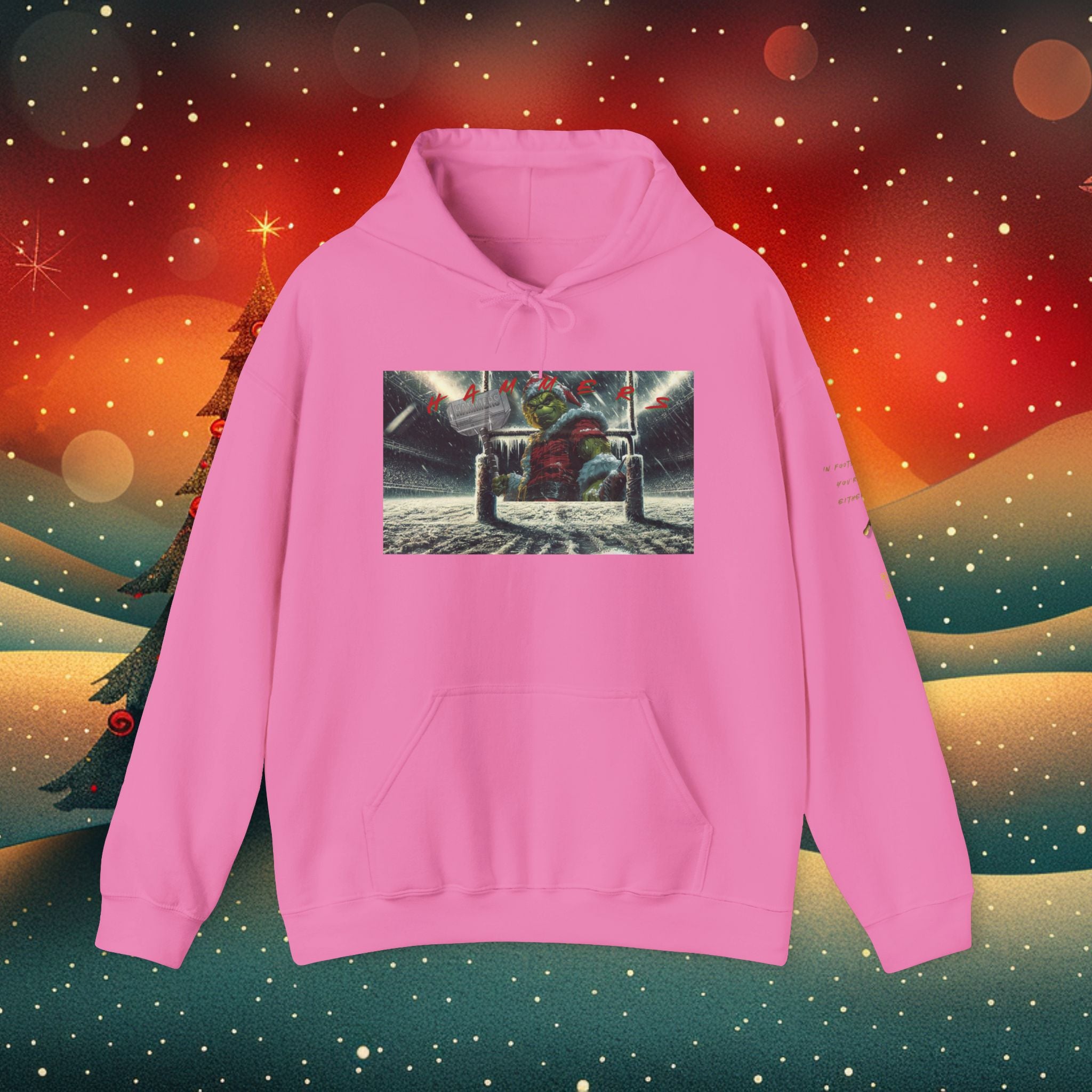 Hammers Grinch Hoodie #3