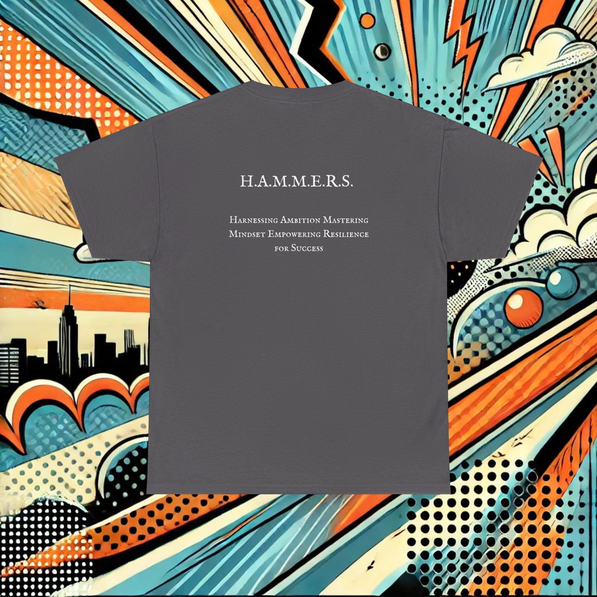 H.A.M.M.E.R.S Acronym Heavy Cotton Tee