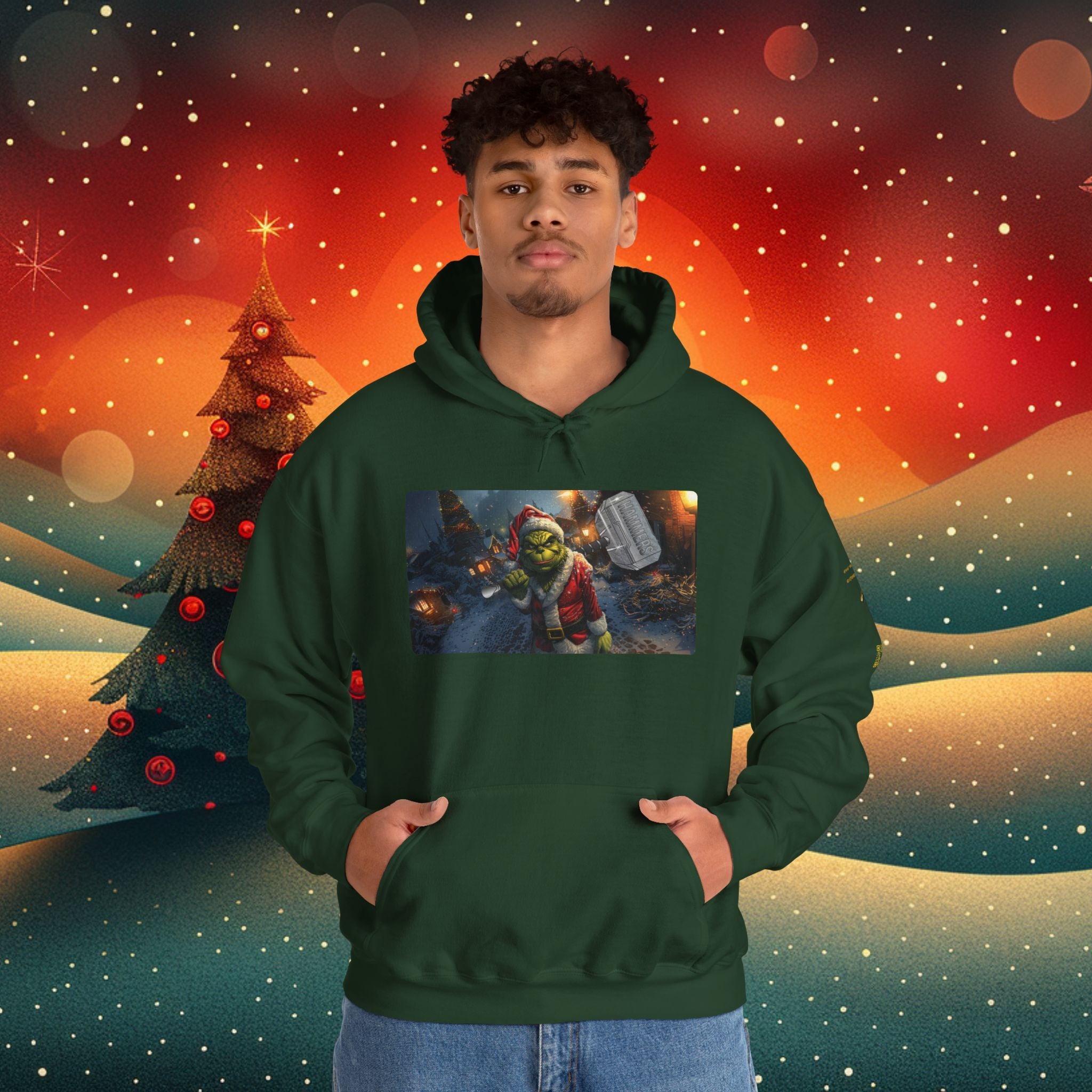 Hammers Grinch Hoodie #1