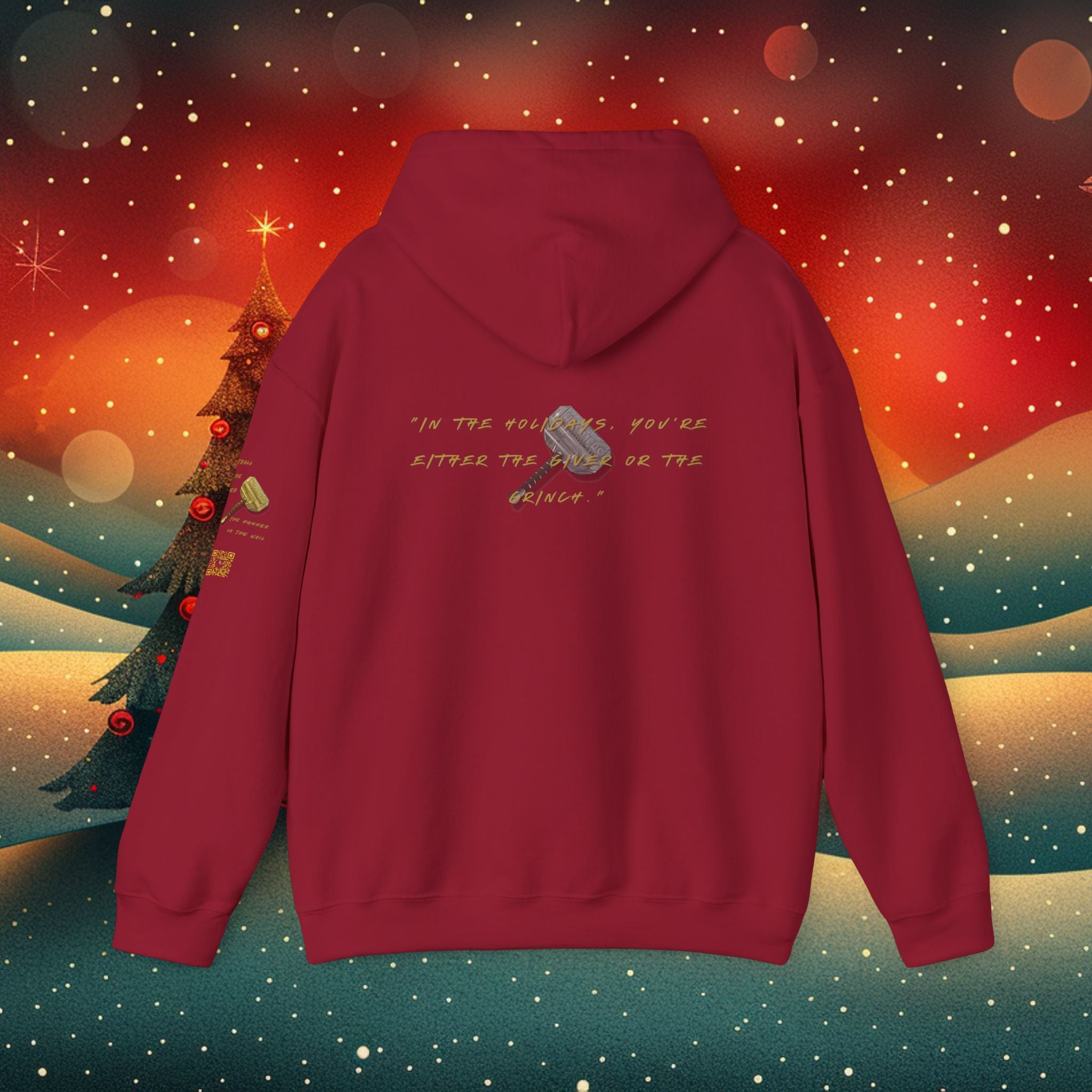 Hammers Grinch Hoodie #3