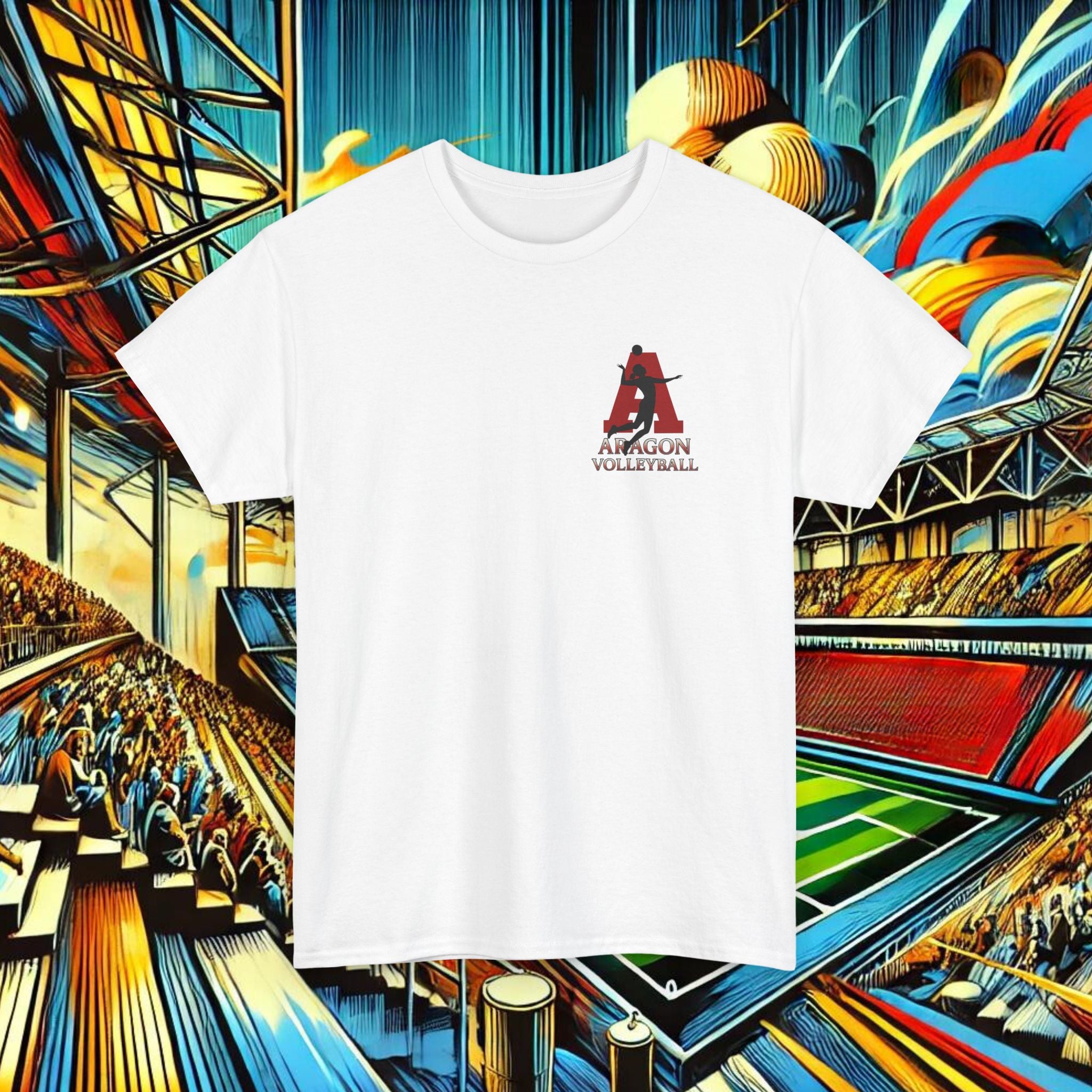 Aragon Dons Volleyball Powered by Hammers T-Shirt