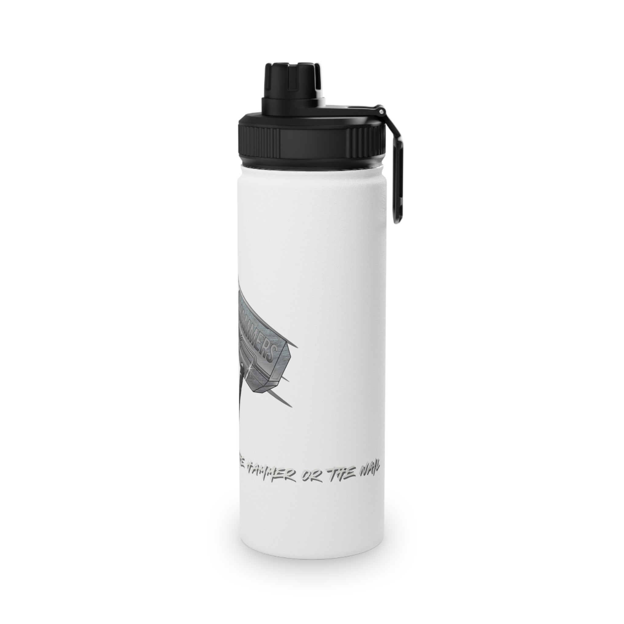 Hammers Stainless Steel Water Bottle, Sports Lid