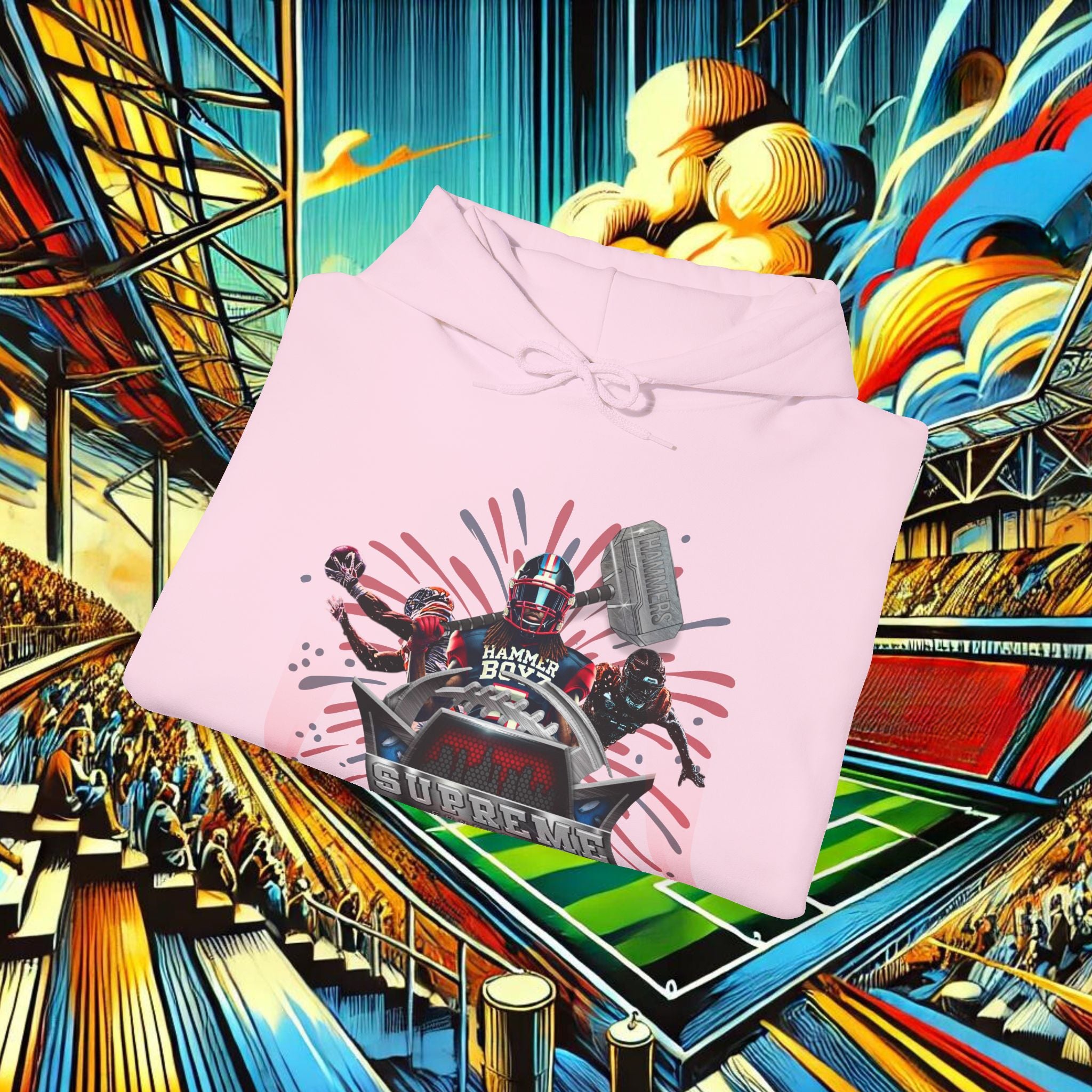 (Silver) Hammer Boyz Supreme Conference All Star Hooddie