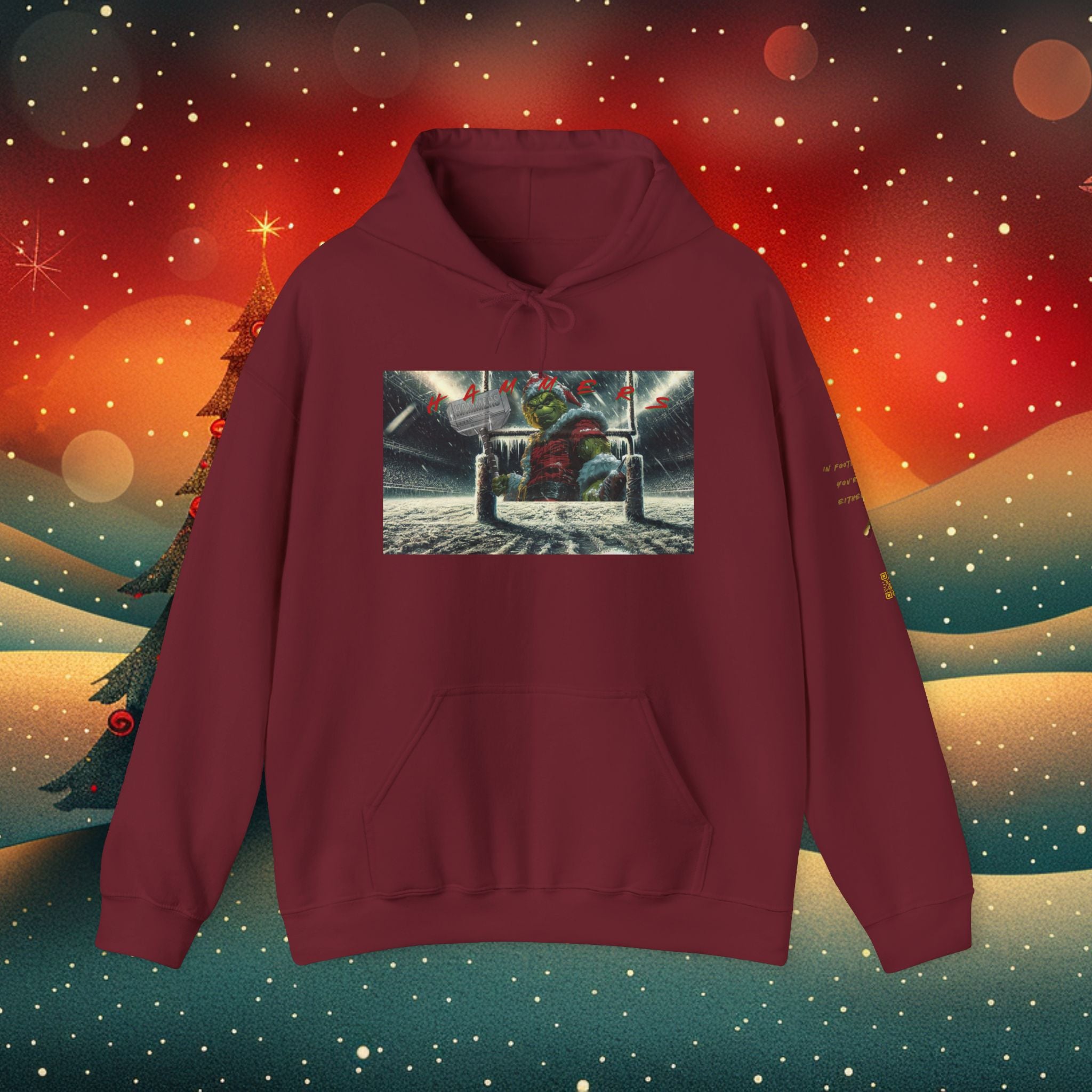 Hammers Grinch Hoodie #3