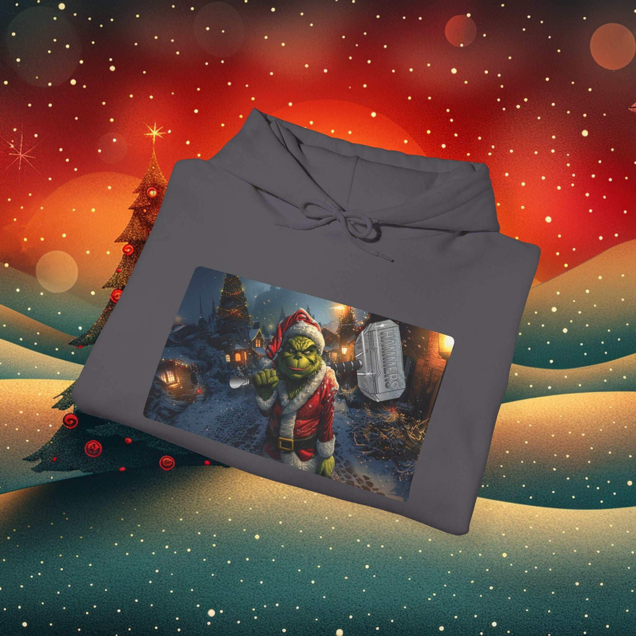Hammers Grinch Hoodie #1