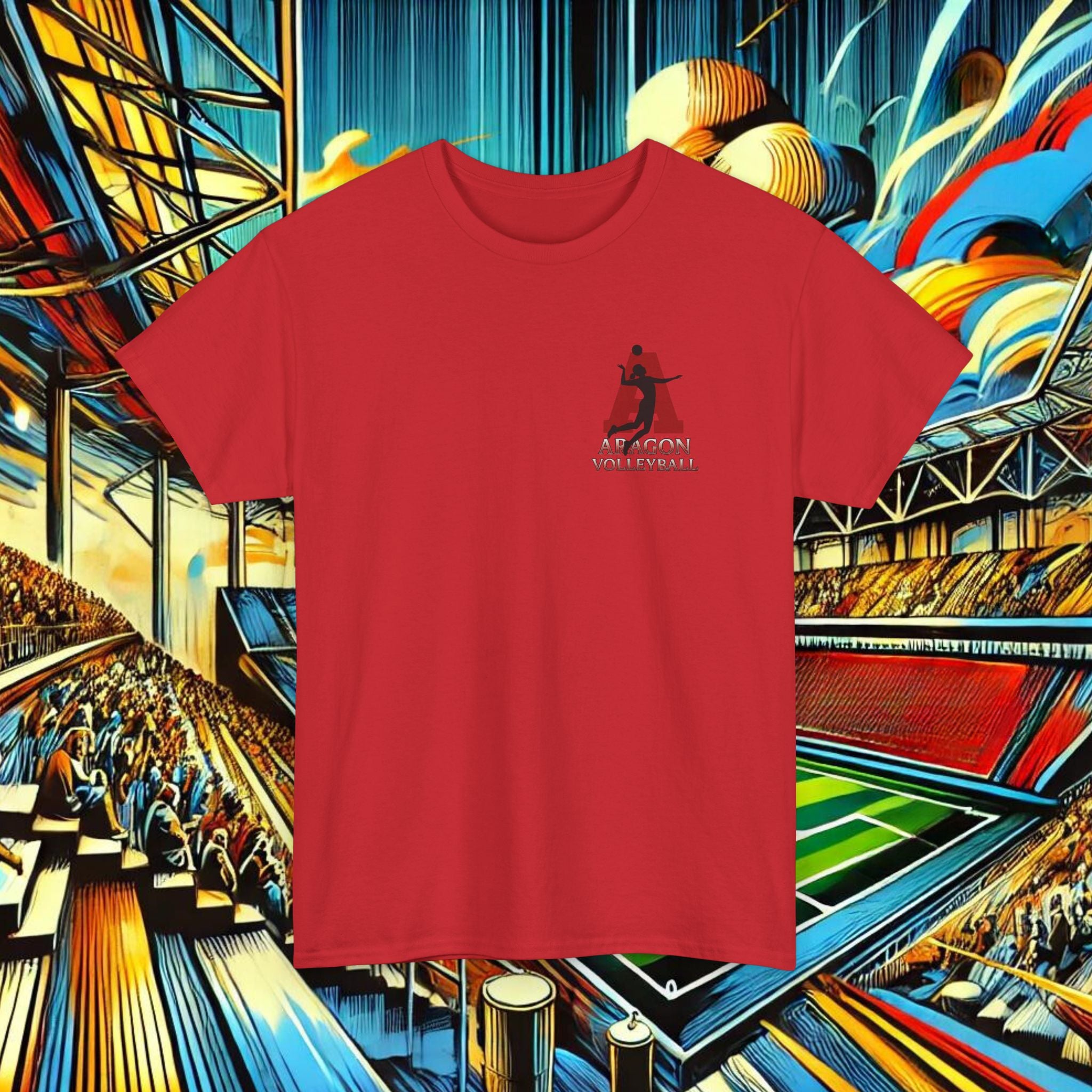 Aragon Dons Volleyball Powered by Hammers T-Shirt