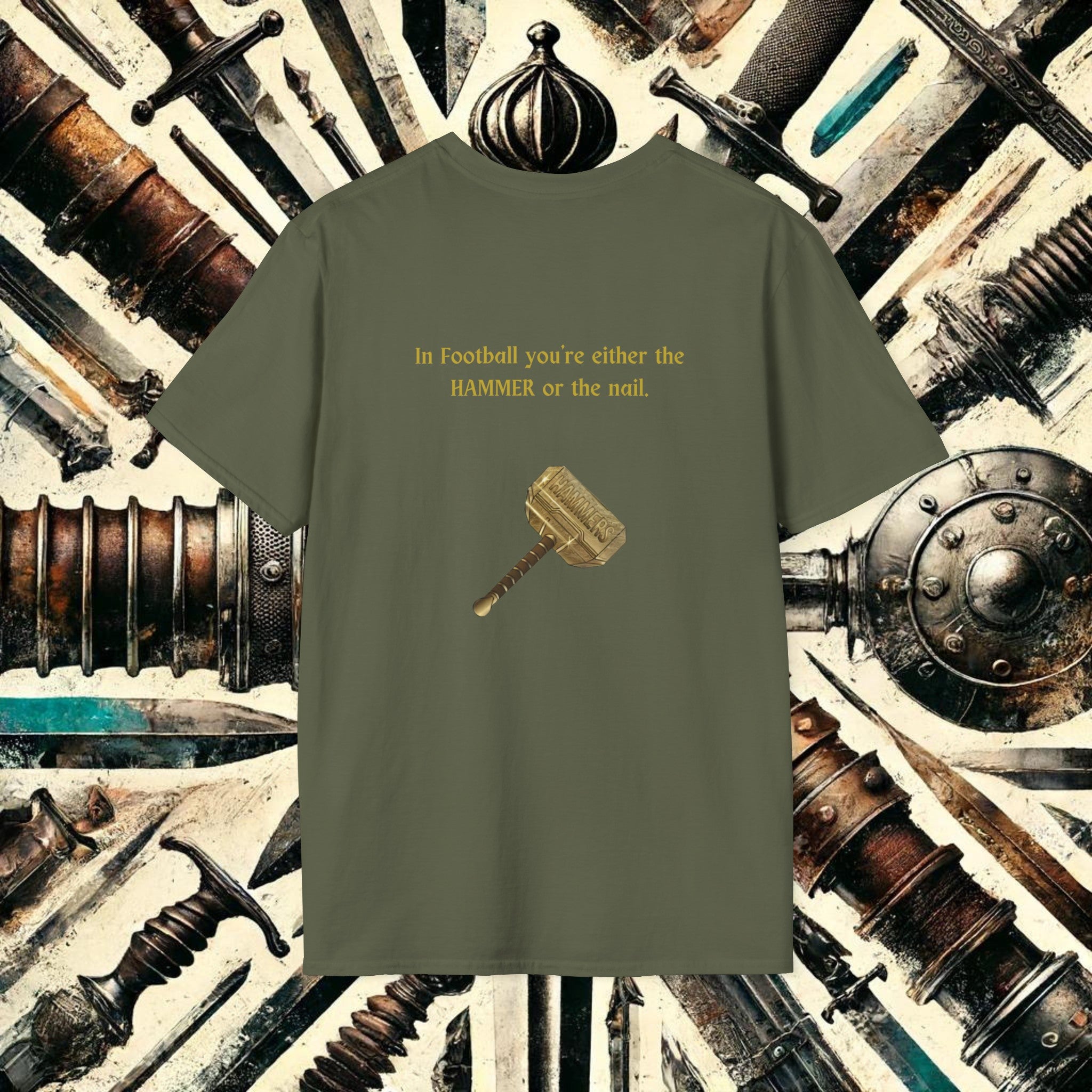 Hammers Iron to Swords T-Shirt