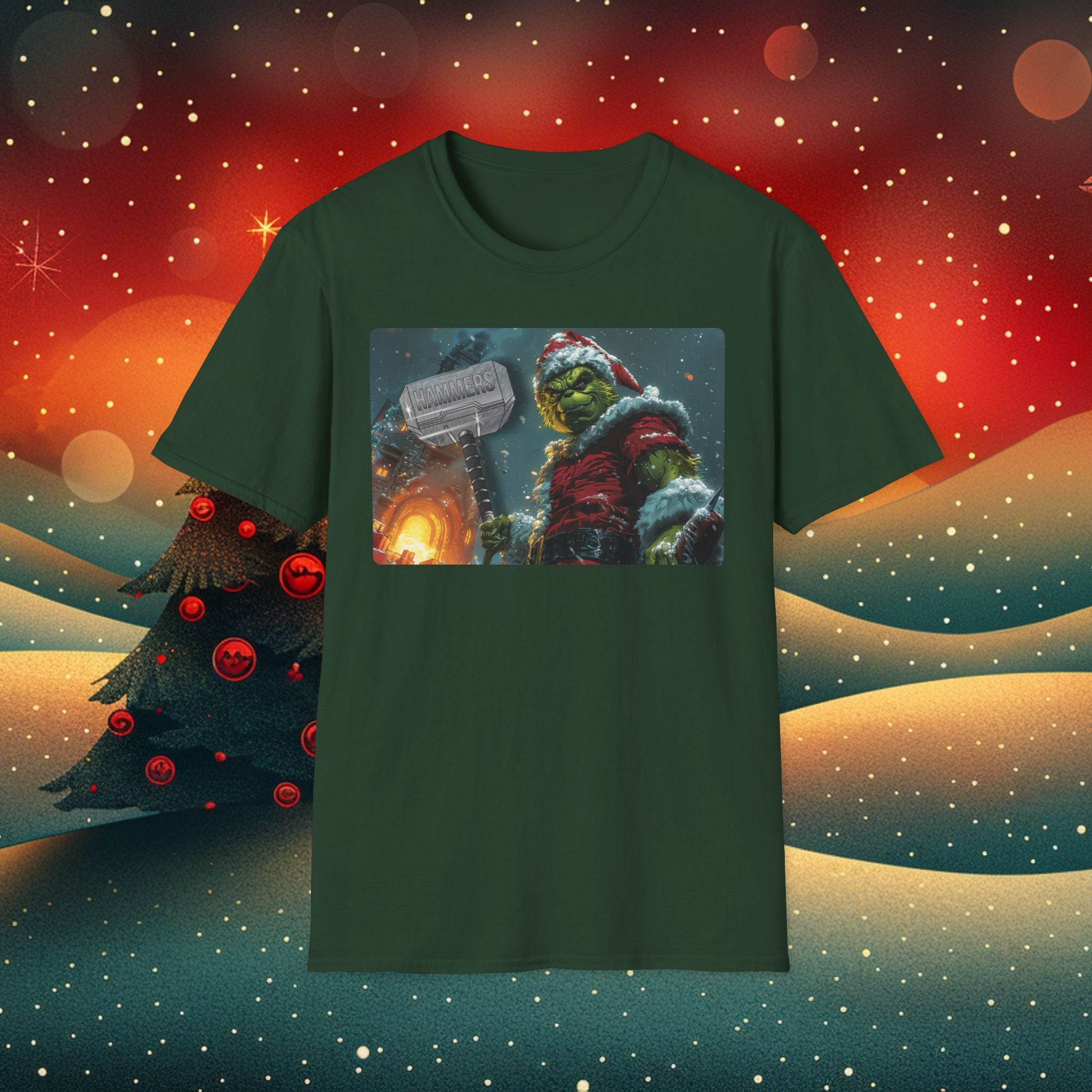 Hammers The Grinch T-Shirt  #1