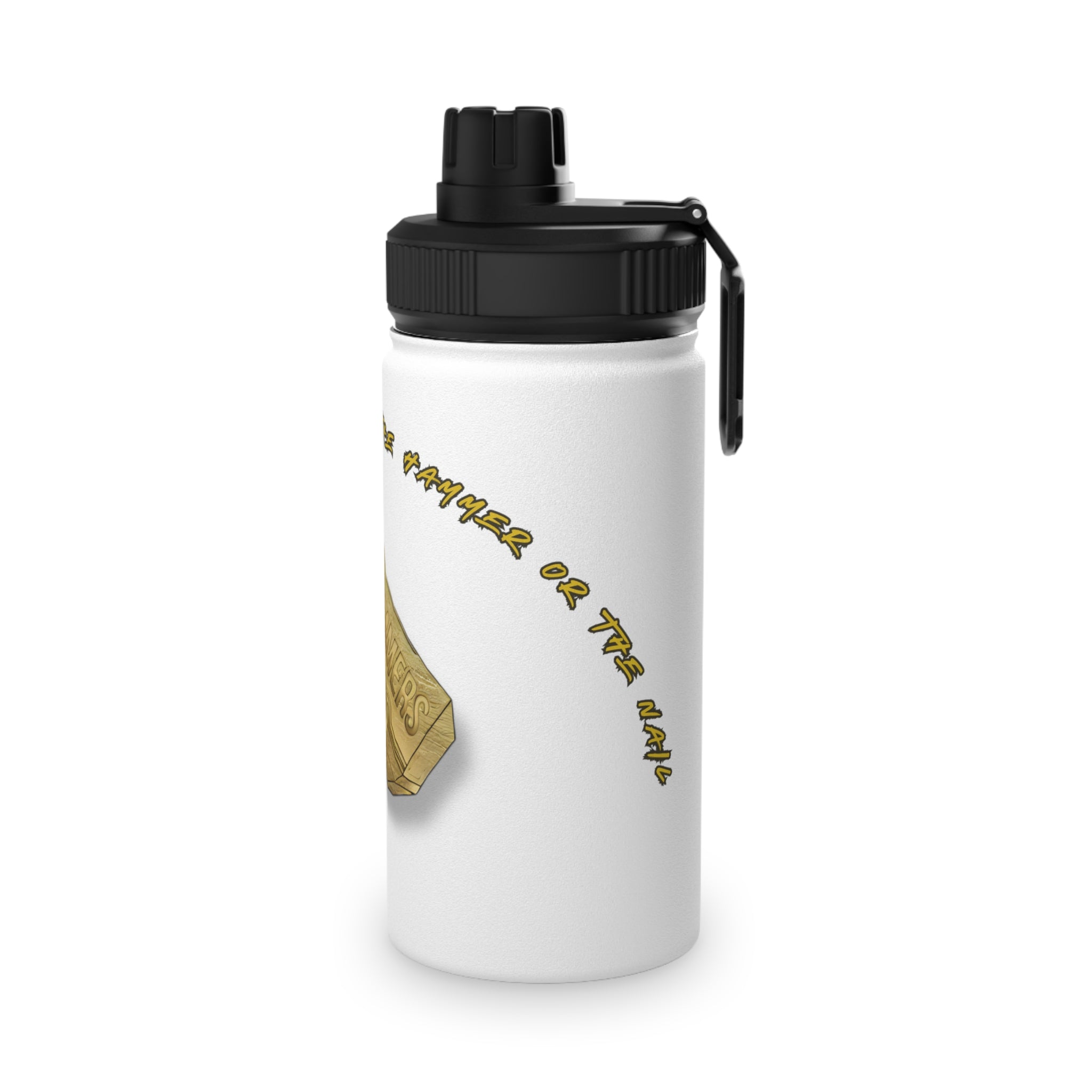 Hammers Stainless Steel Water Bottle, Sports Lid