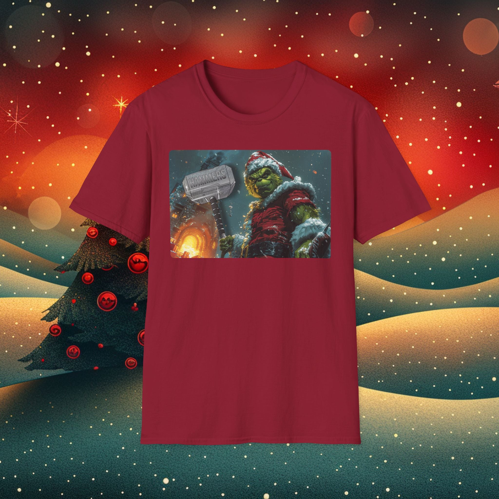 Hammers The Grinch T-Shirt  #1