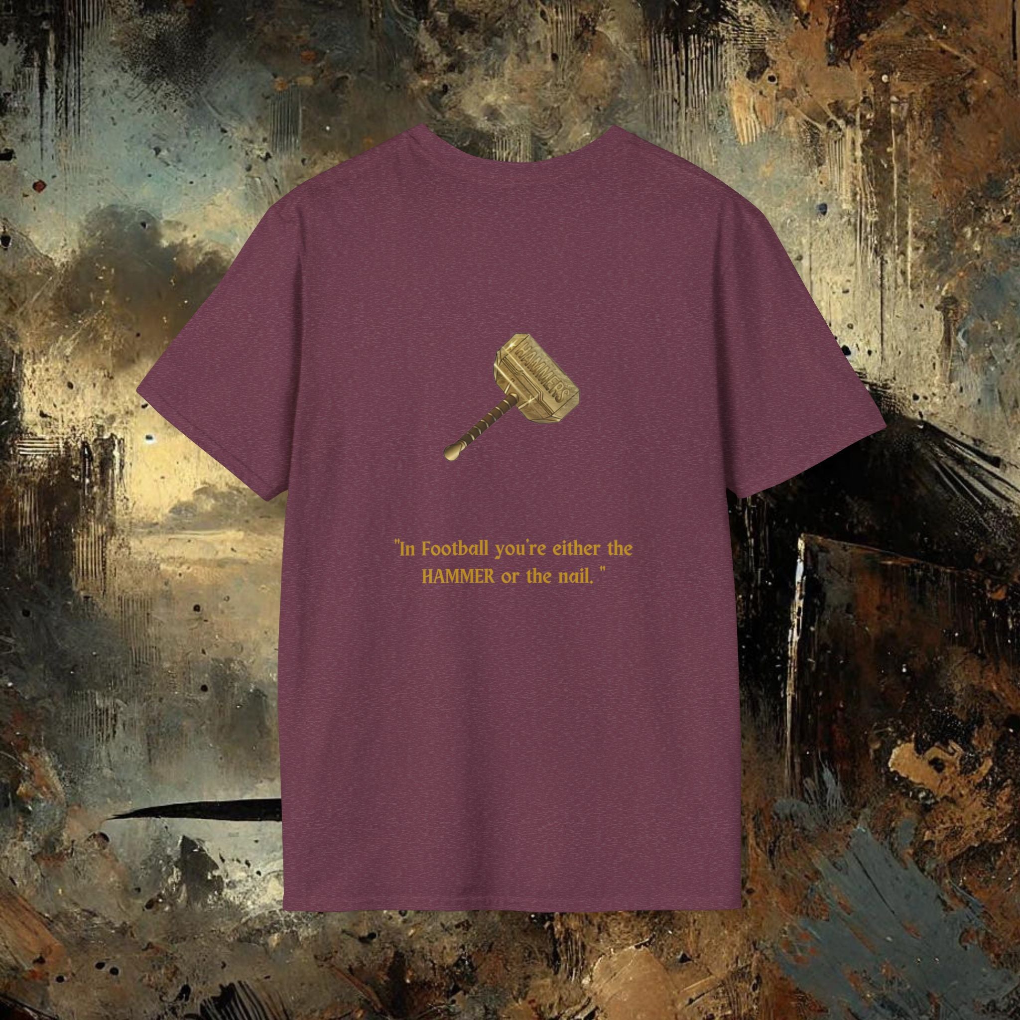 Life Grants Nothing Without Hard Work" Quote T-Shirt