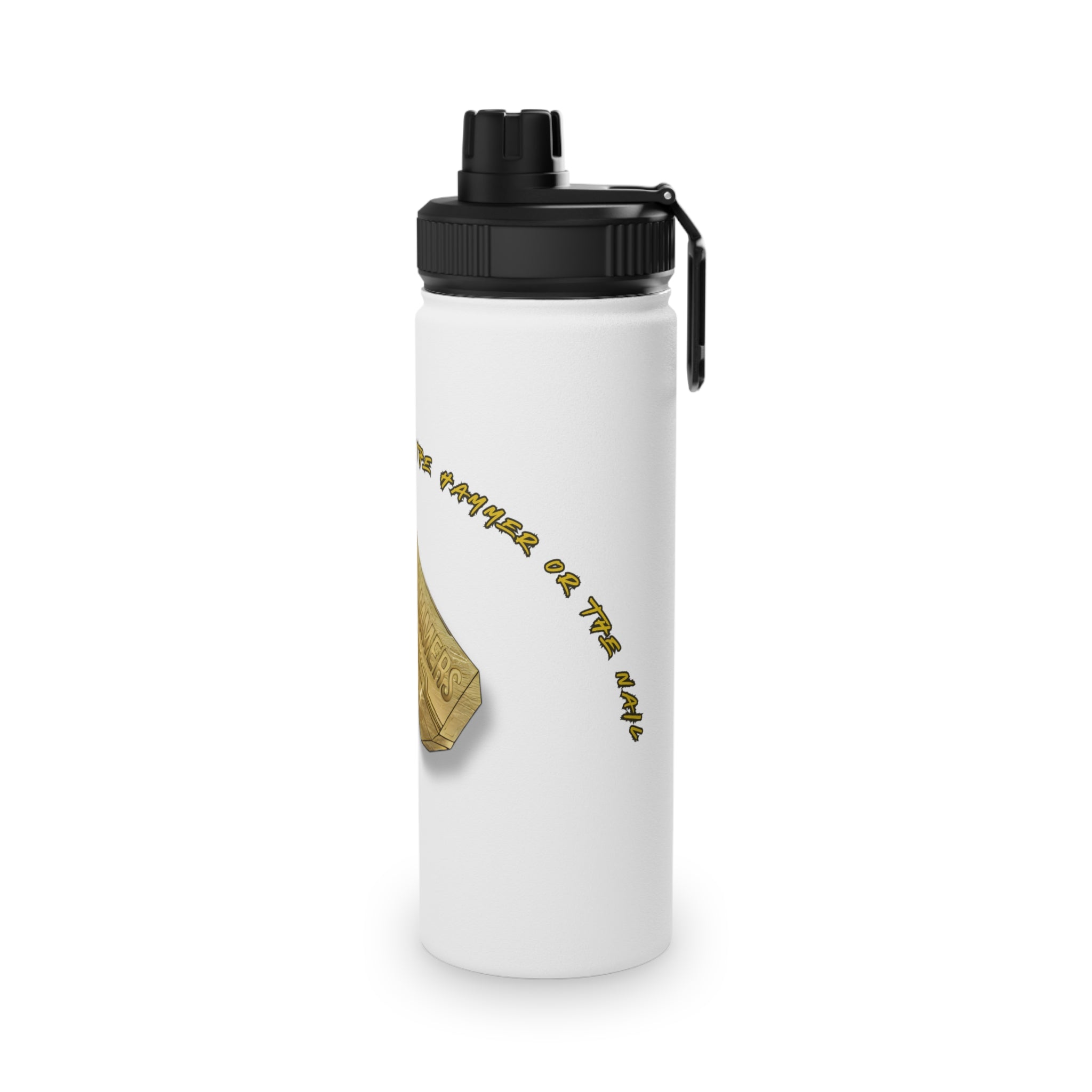 Hammers Stainless Steel Water Bottle, Sports Lid