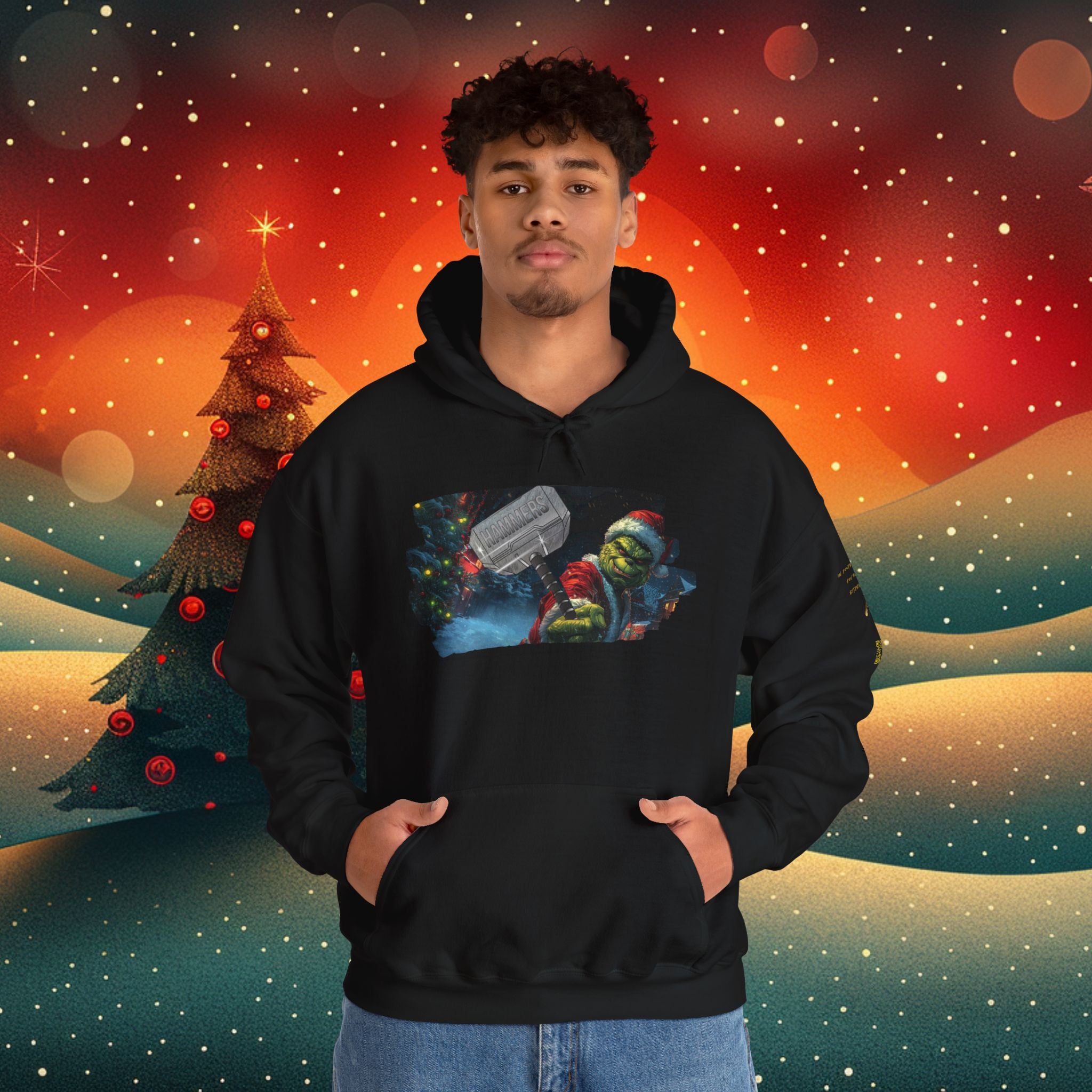 Hammers Grinch Hoodie #3