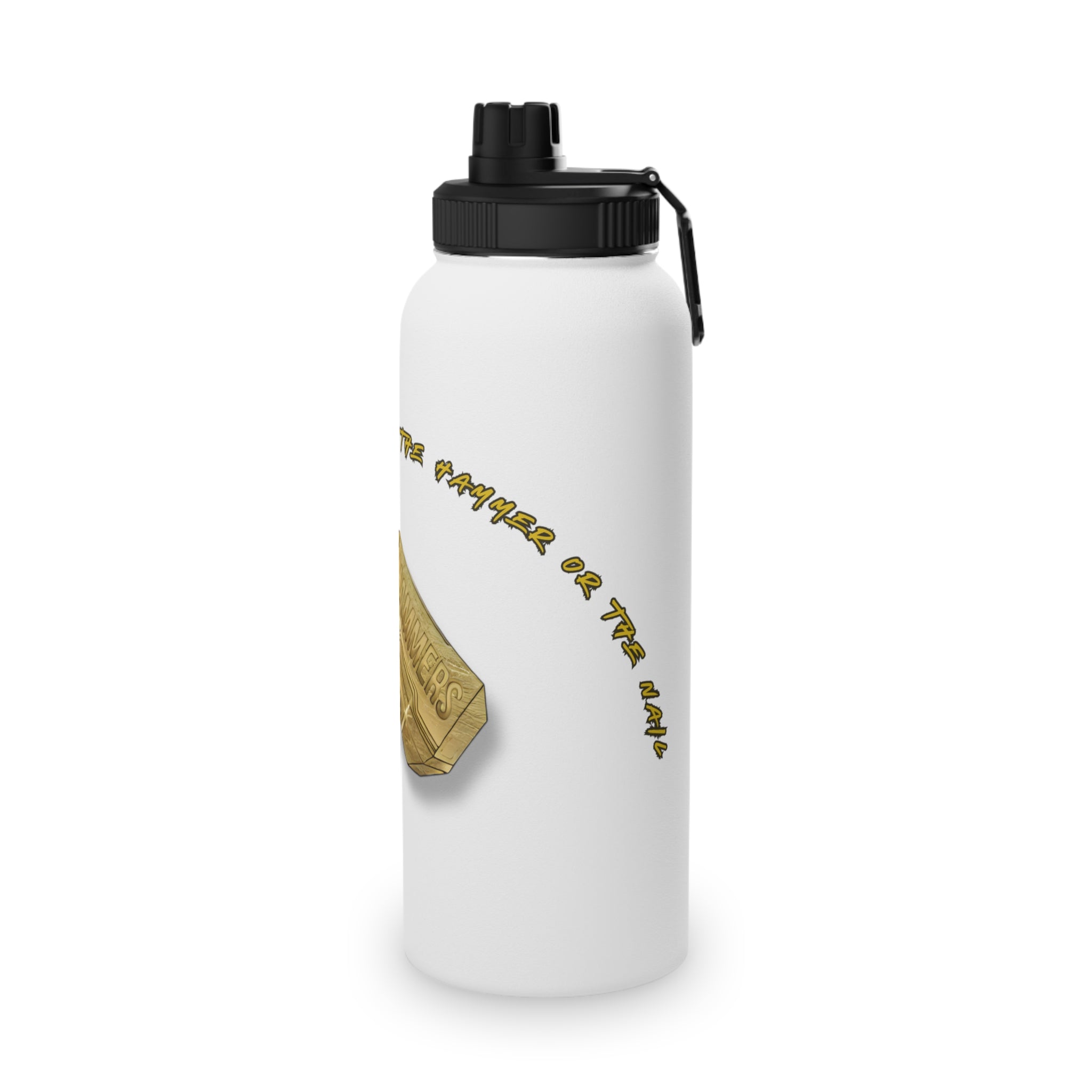 Hammers Stainless Steel Water Bottle, Sports Lid