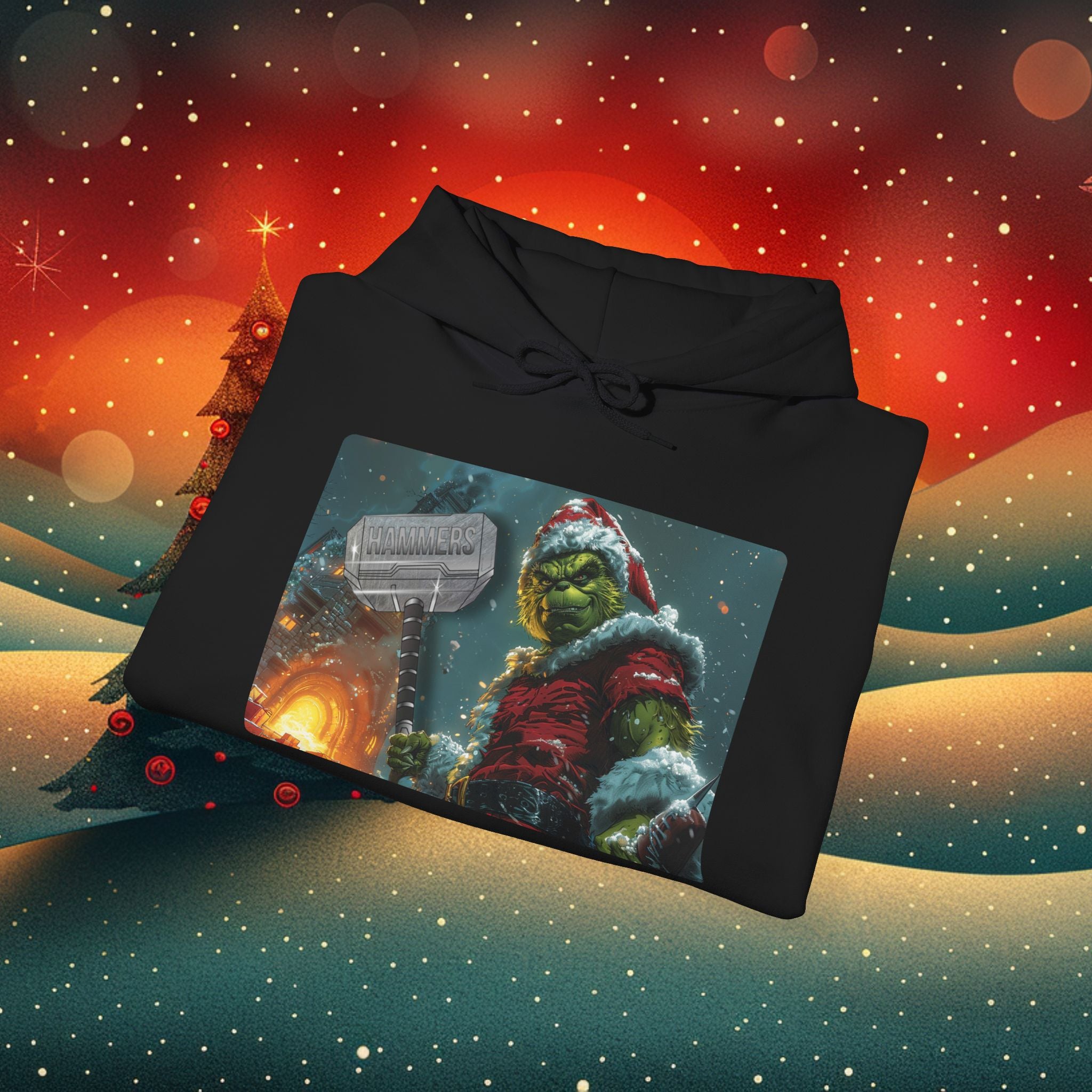 Hammers Grinch Hoodie #2