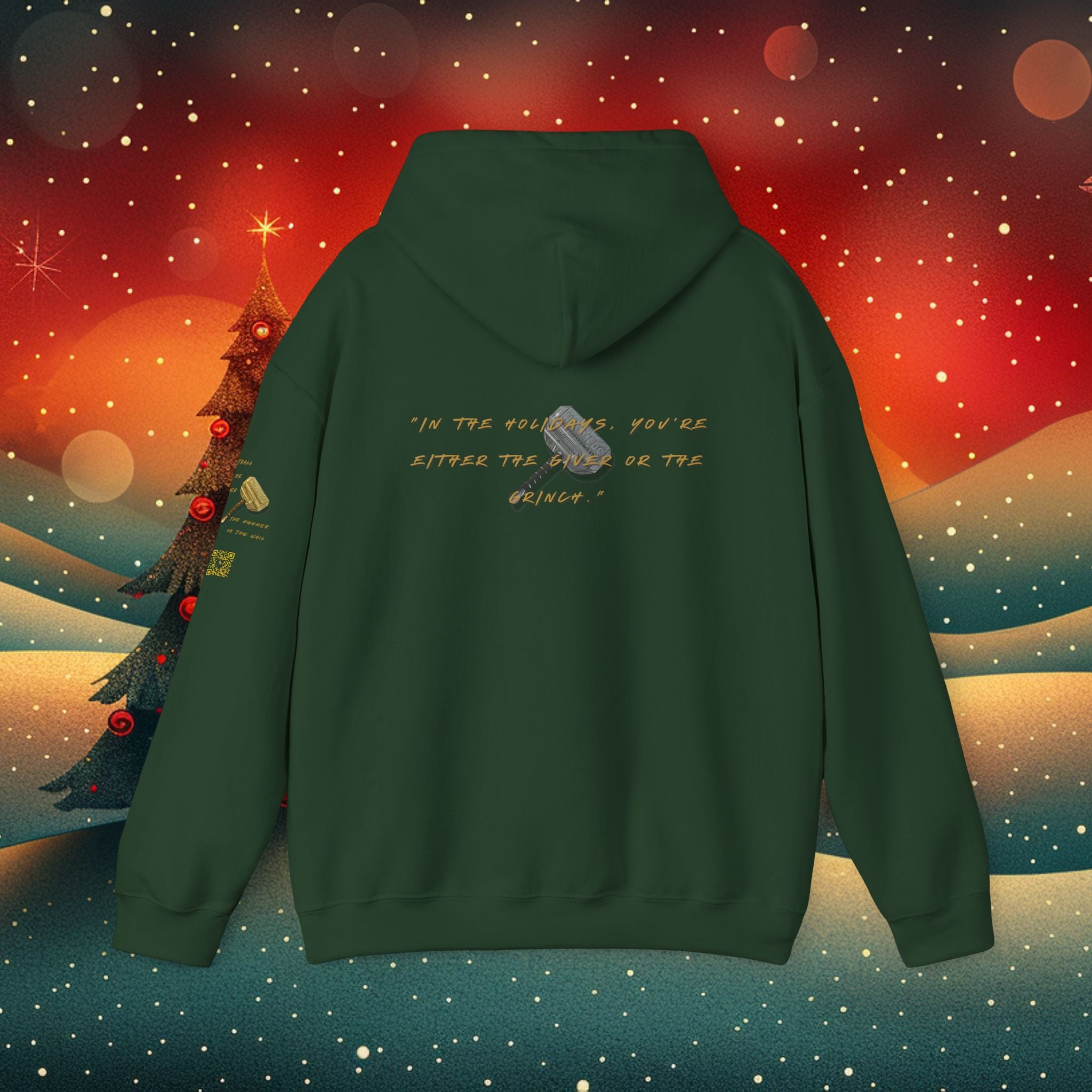 Hammers Grinch Hoodie #3