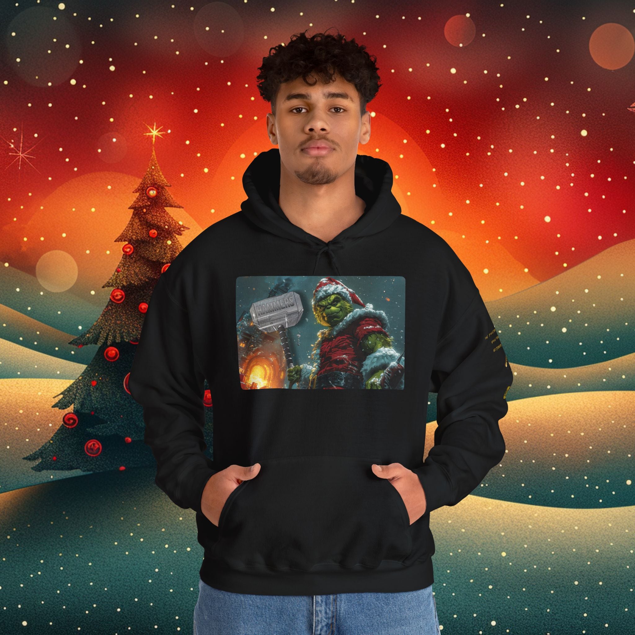 Hammers Grinch Hoodie #2