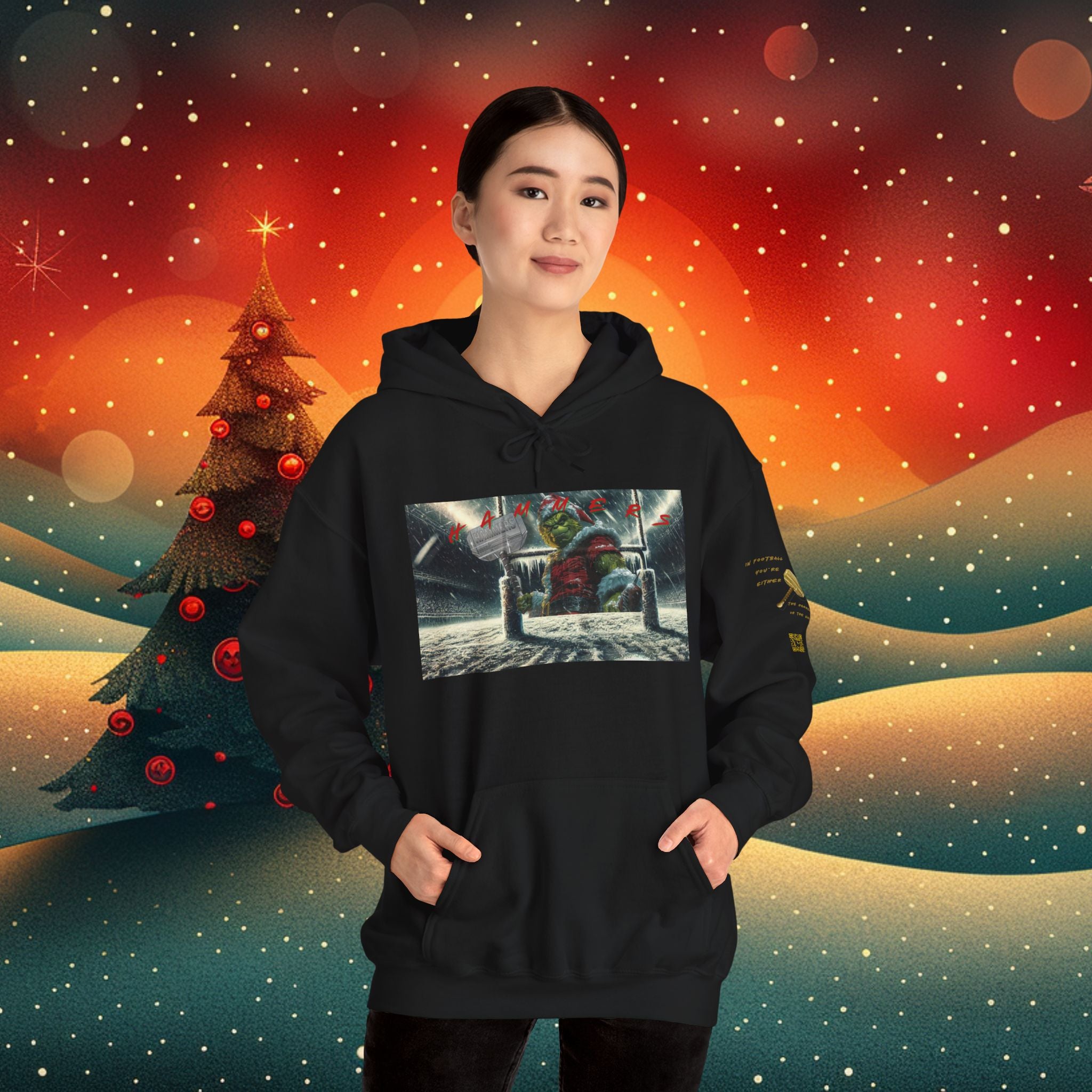 Hammers Grinch Hoodie #3