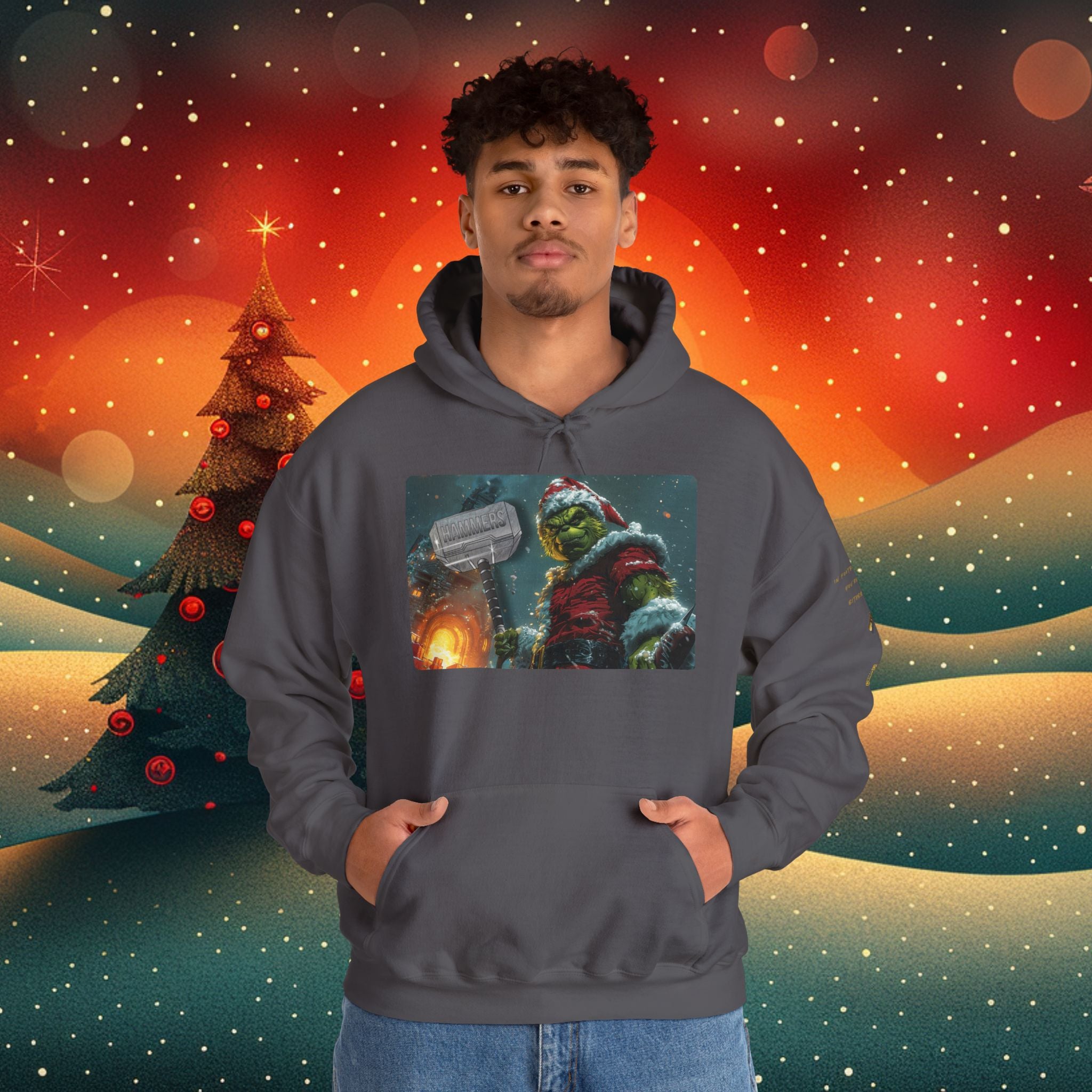 Hammers Grinch Hoodie #2