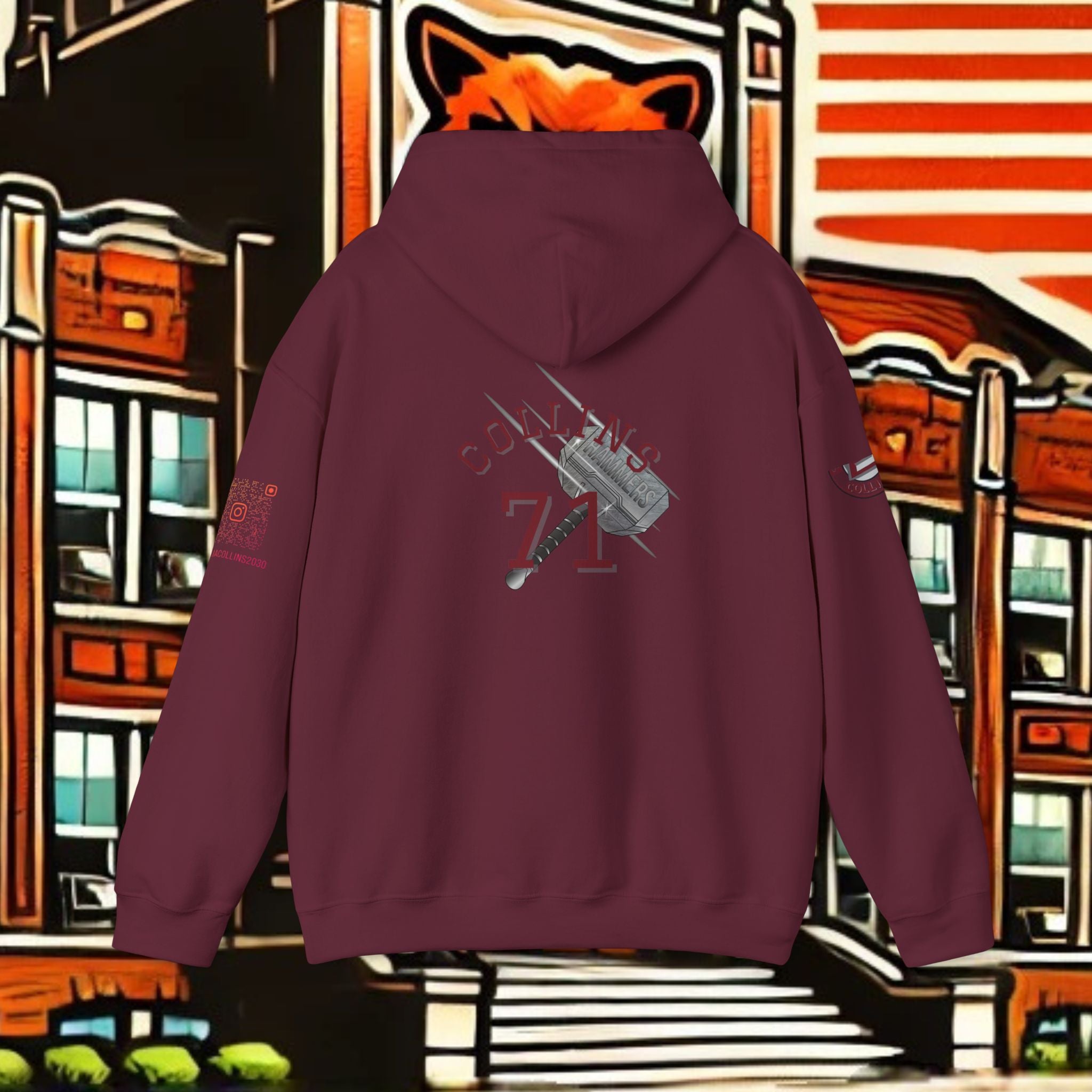 Hammers T.C. Dings Custom Collab Hoodie