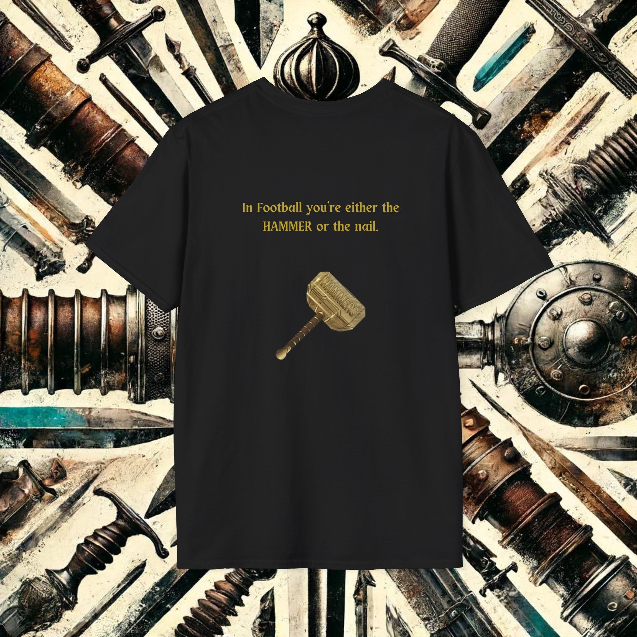 Hammers Iron to Swords T-Shirt