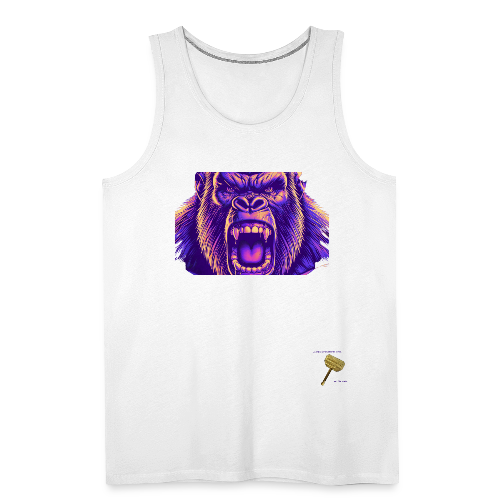 Men’s Premium Tank - white