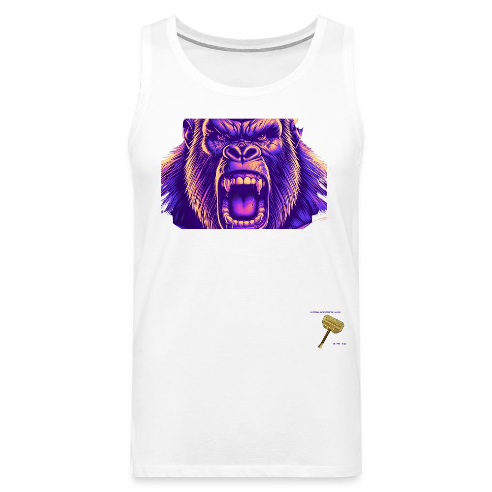 Men’s Premium Tank - white