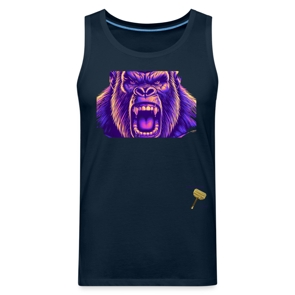 Men’s Premium Tank - deep navy