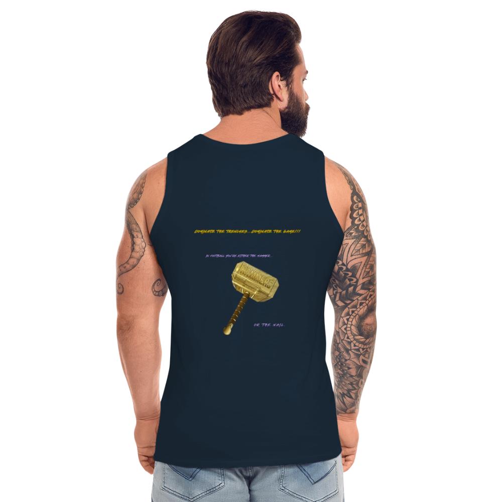 Men’s Premium Tank - deep navy